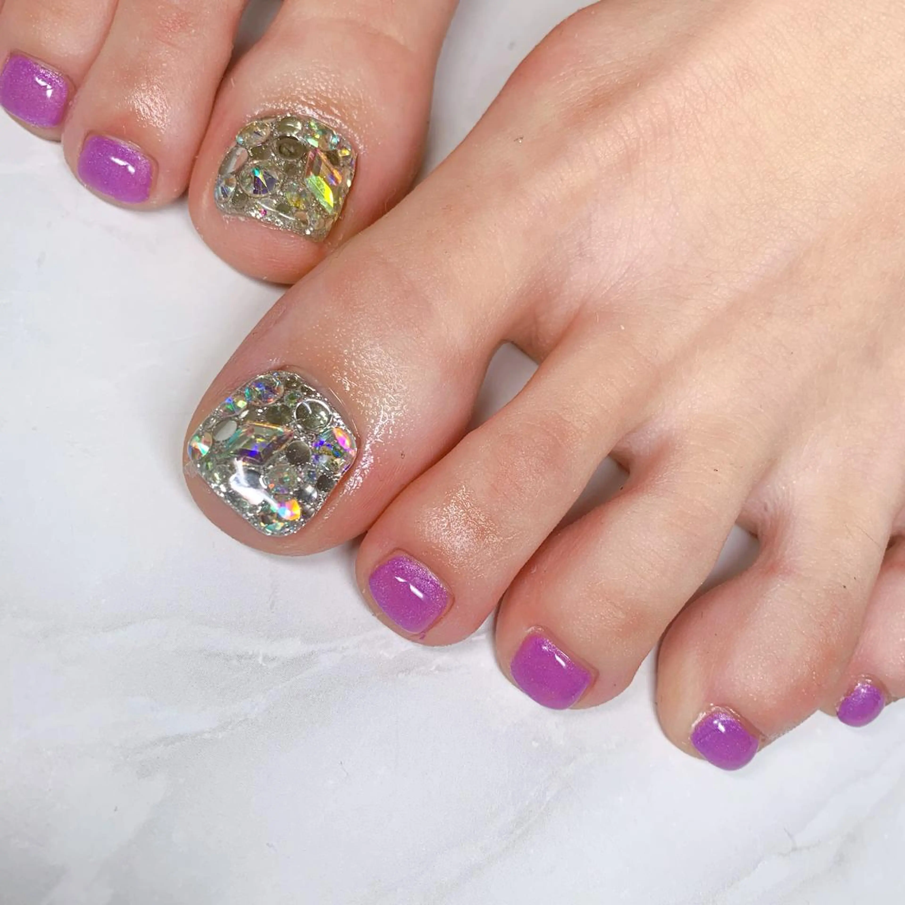 ネイル フットネイル 【カメレオン】 上村 祥子のヘアスタイル