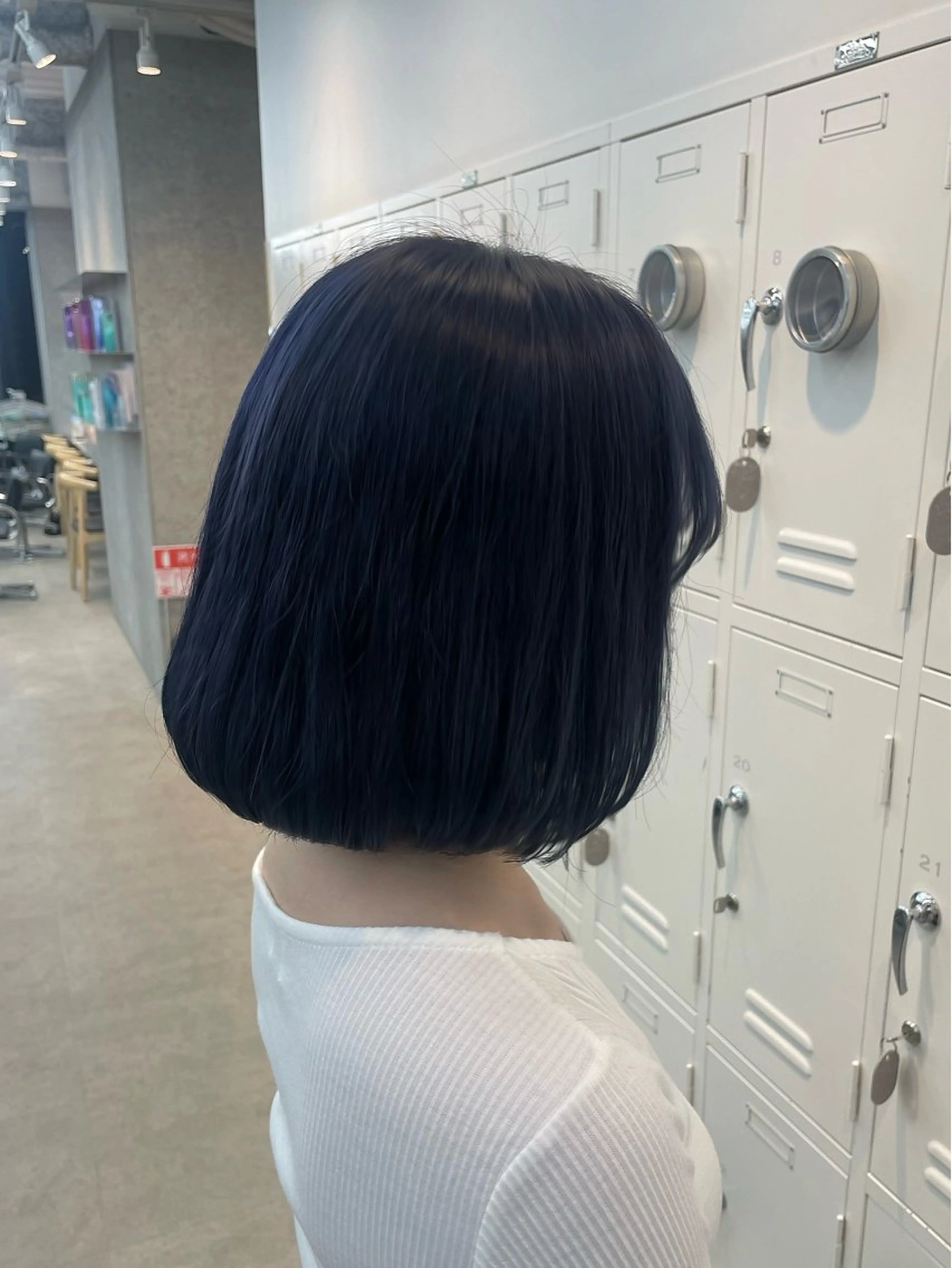 カラー ブルーカラー ブルーラベンダー ラベンダーカラー ヘアカラー トリートメント 🎀メンズパーマ☆ 艶カラー☆Syuriのヘアスタイル