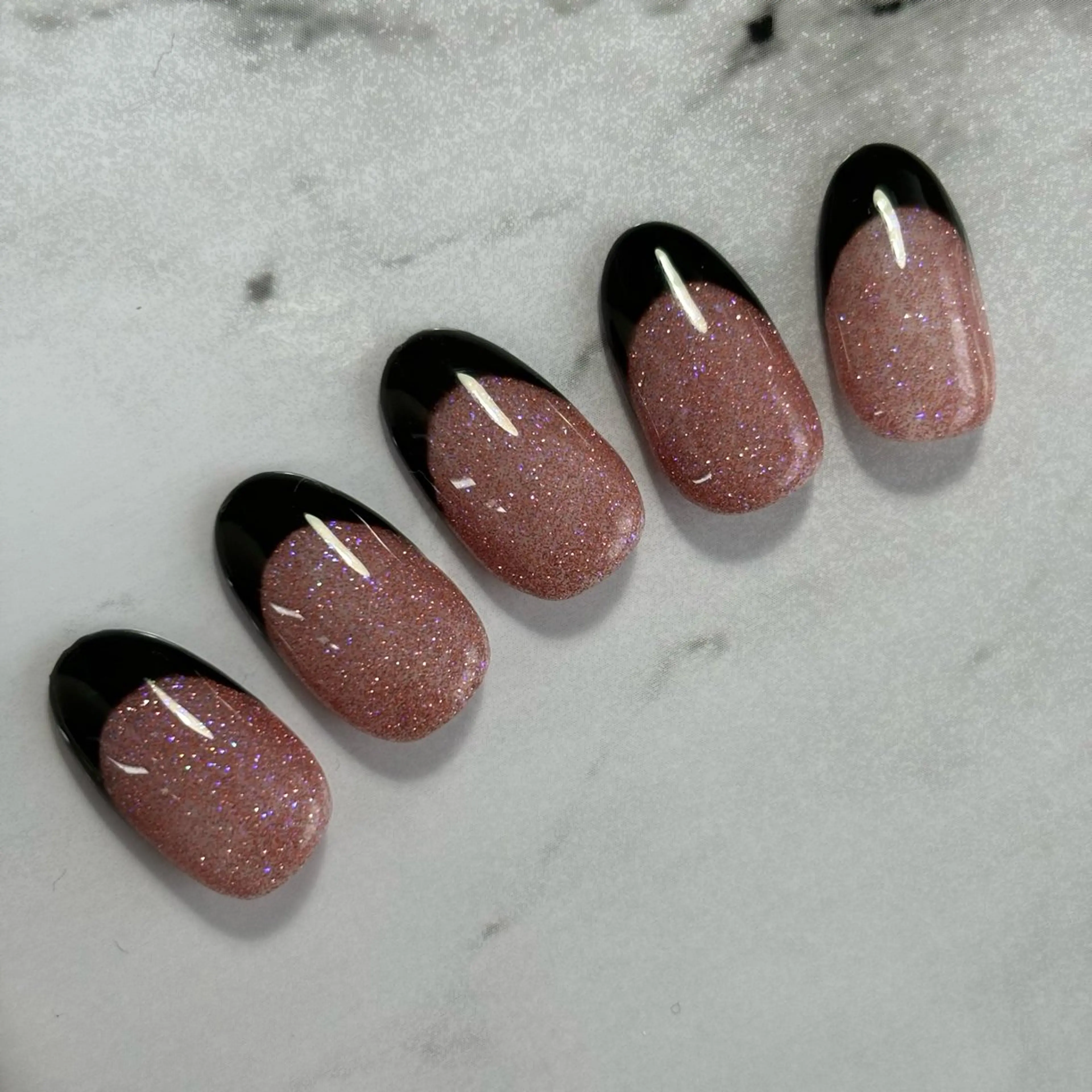 ネイル フラッシュネイル フレンチネイル 菊地 侑のネイルデザイン