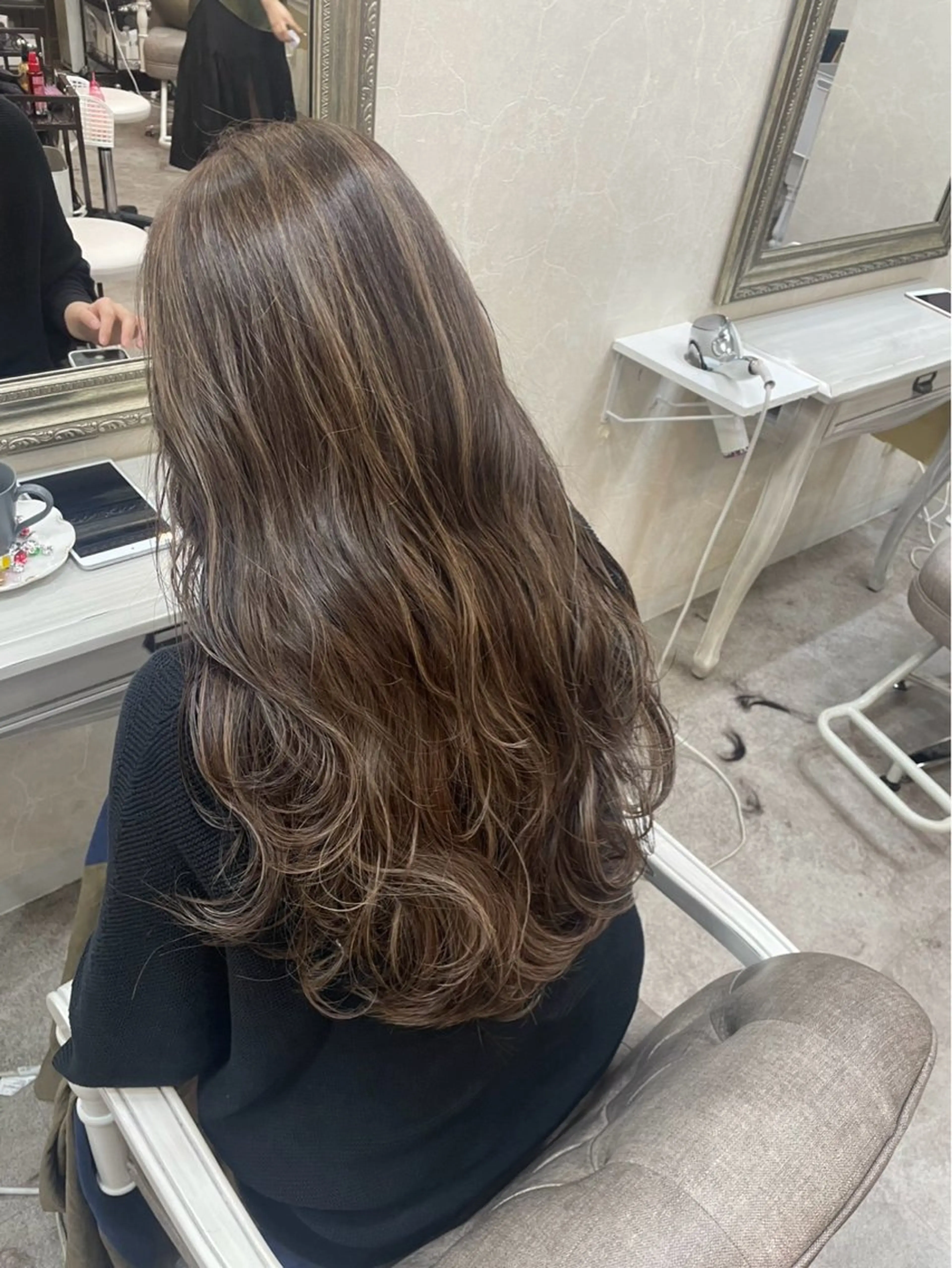 ロングの方💇‍♀️カット+パーマ⚠️3cm以上切らせていただける方⚠️の写真