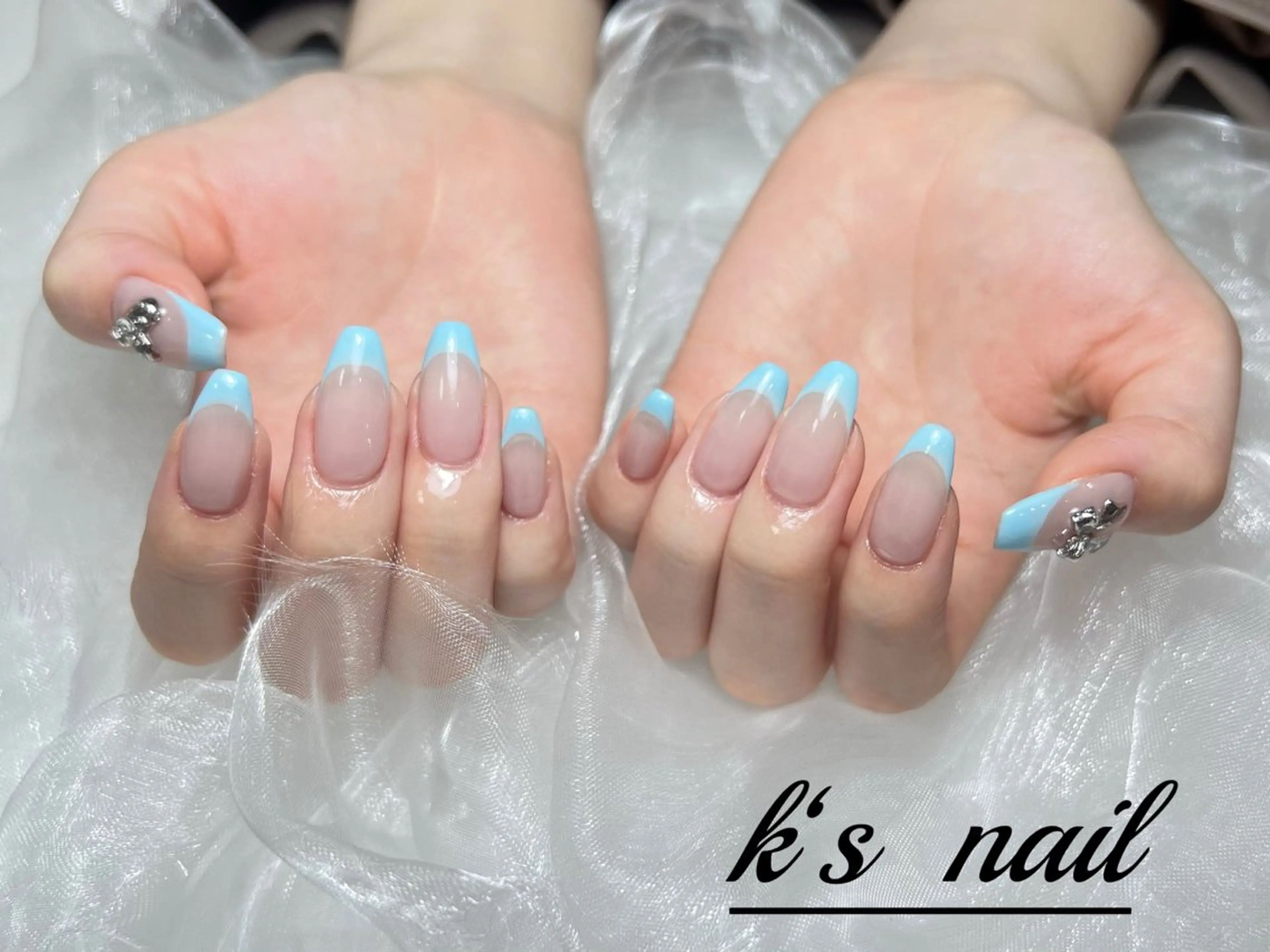 ネイル フレンチネイル K‘s nail salonのネイルデザイン