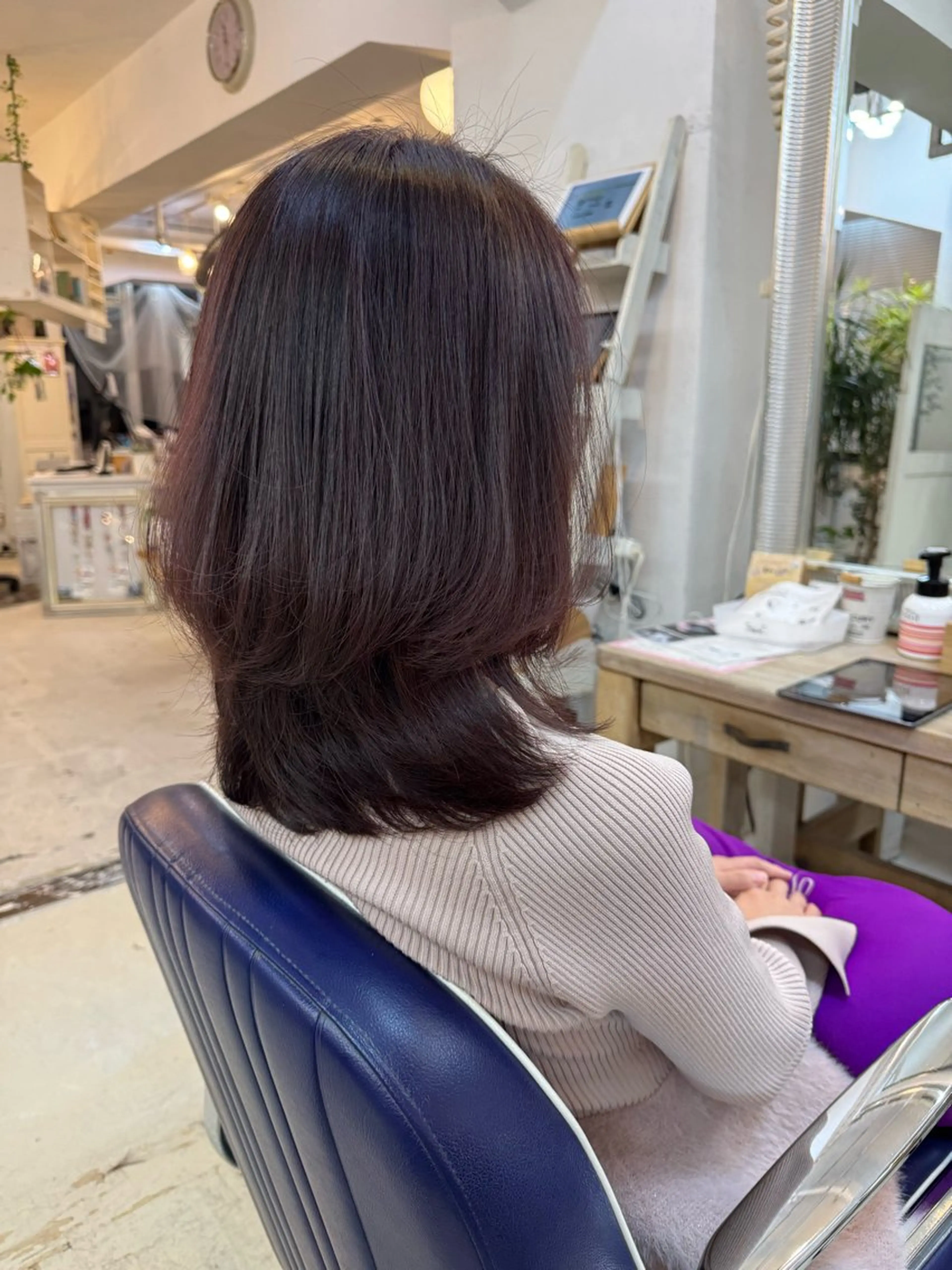 セミロング 仲田 大記のヘアスタイル