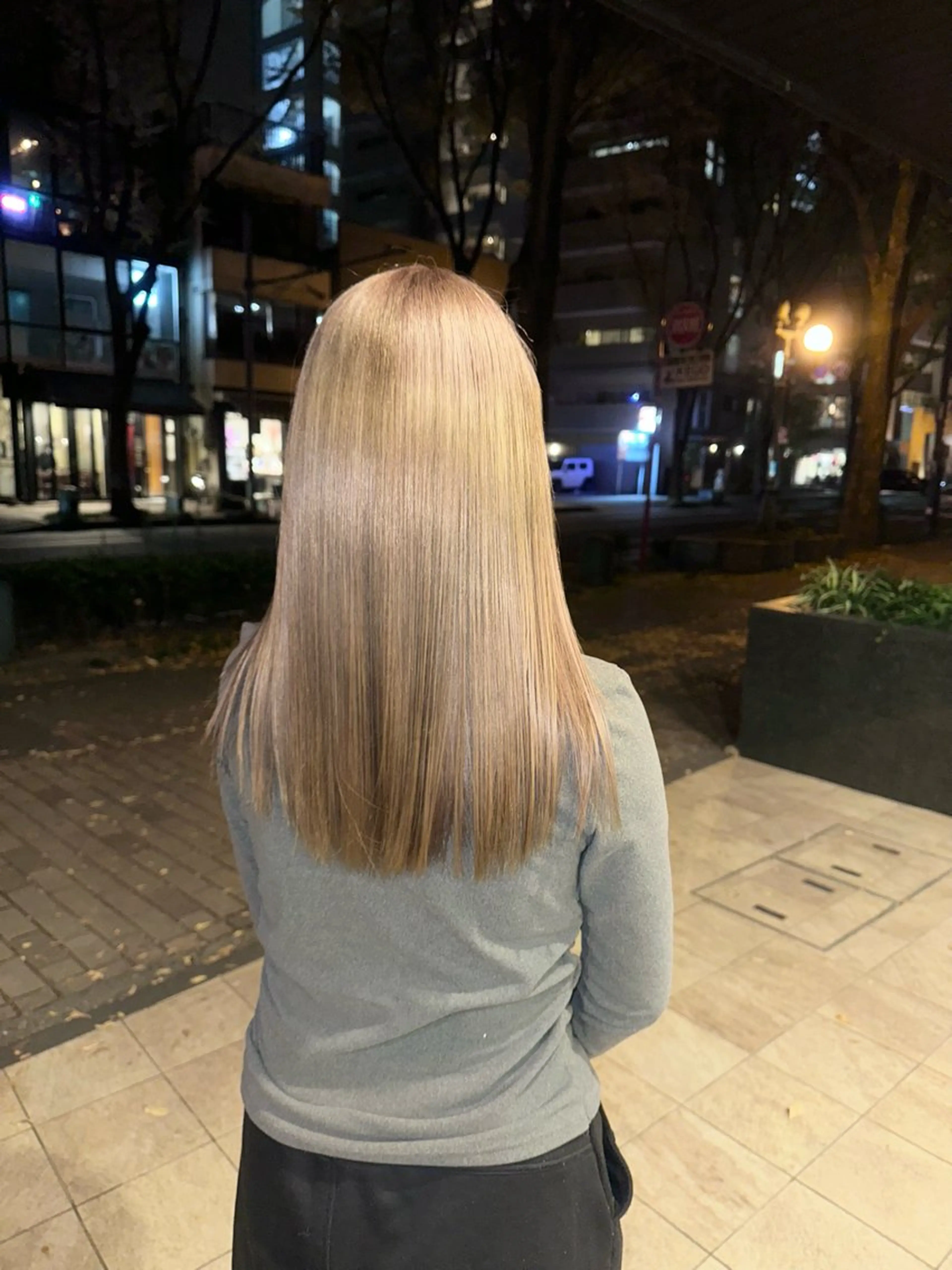 ロング ヘアカラー trico hair&care space所属・trico ニシノのヘアスタイル