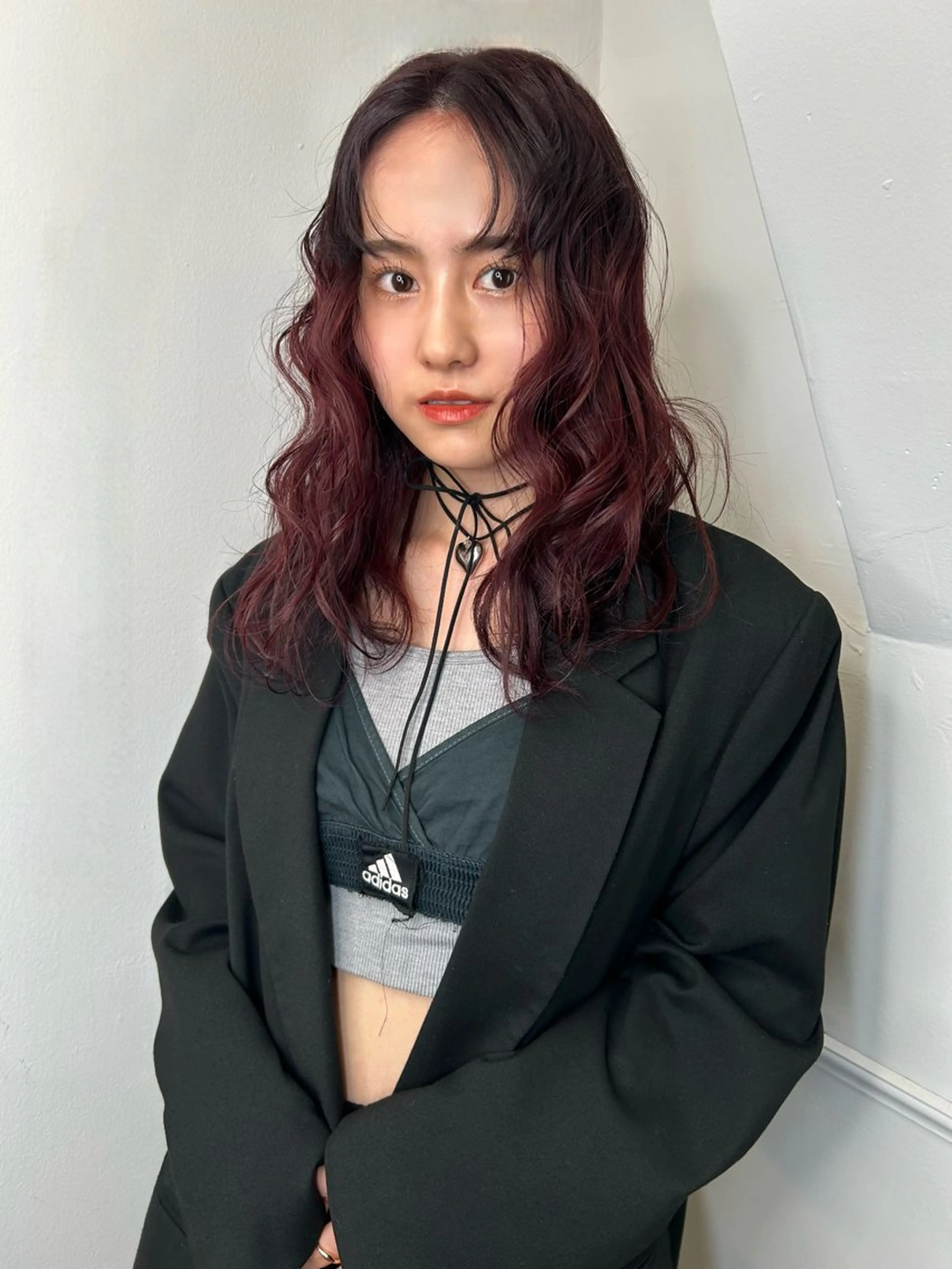 ロング カラー land所属・透明感カラー/レイヤ ー🌙Honokaのヘアスタイル