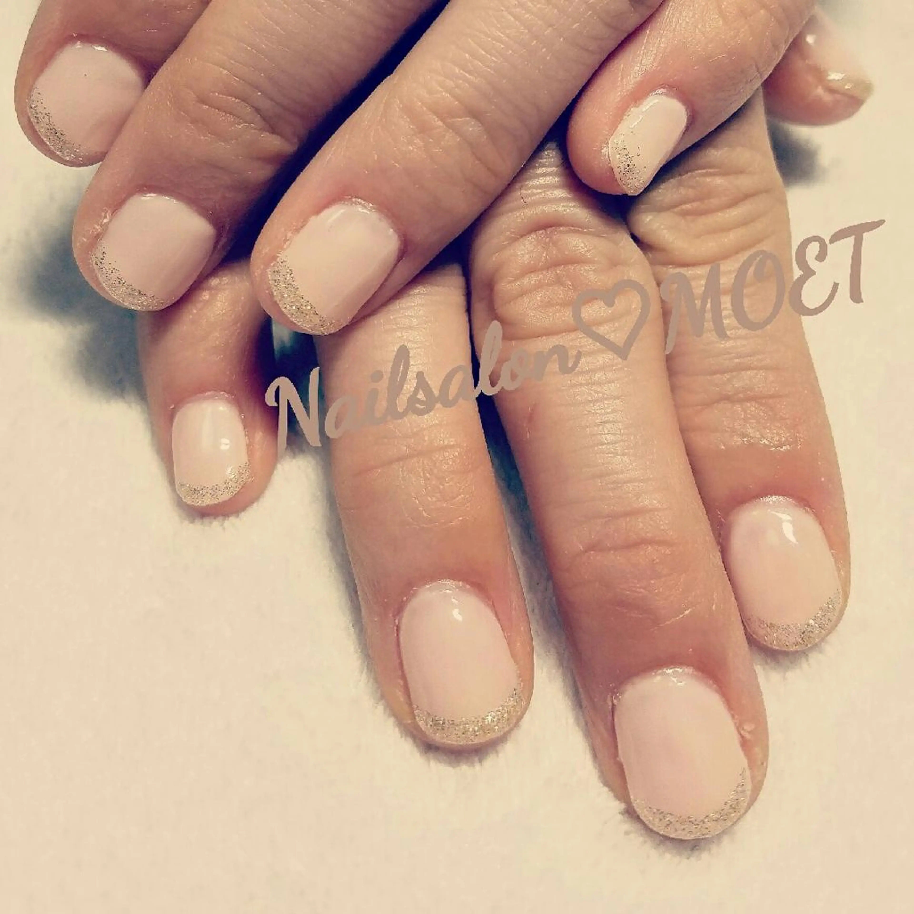 ネイル ラメ(グリッター) ワンカラーネイル 齋藤 あゆみのネイルデザイン