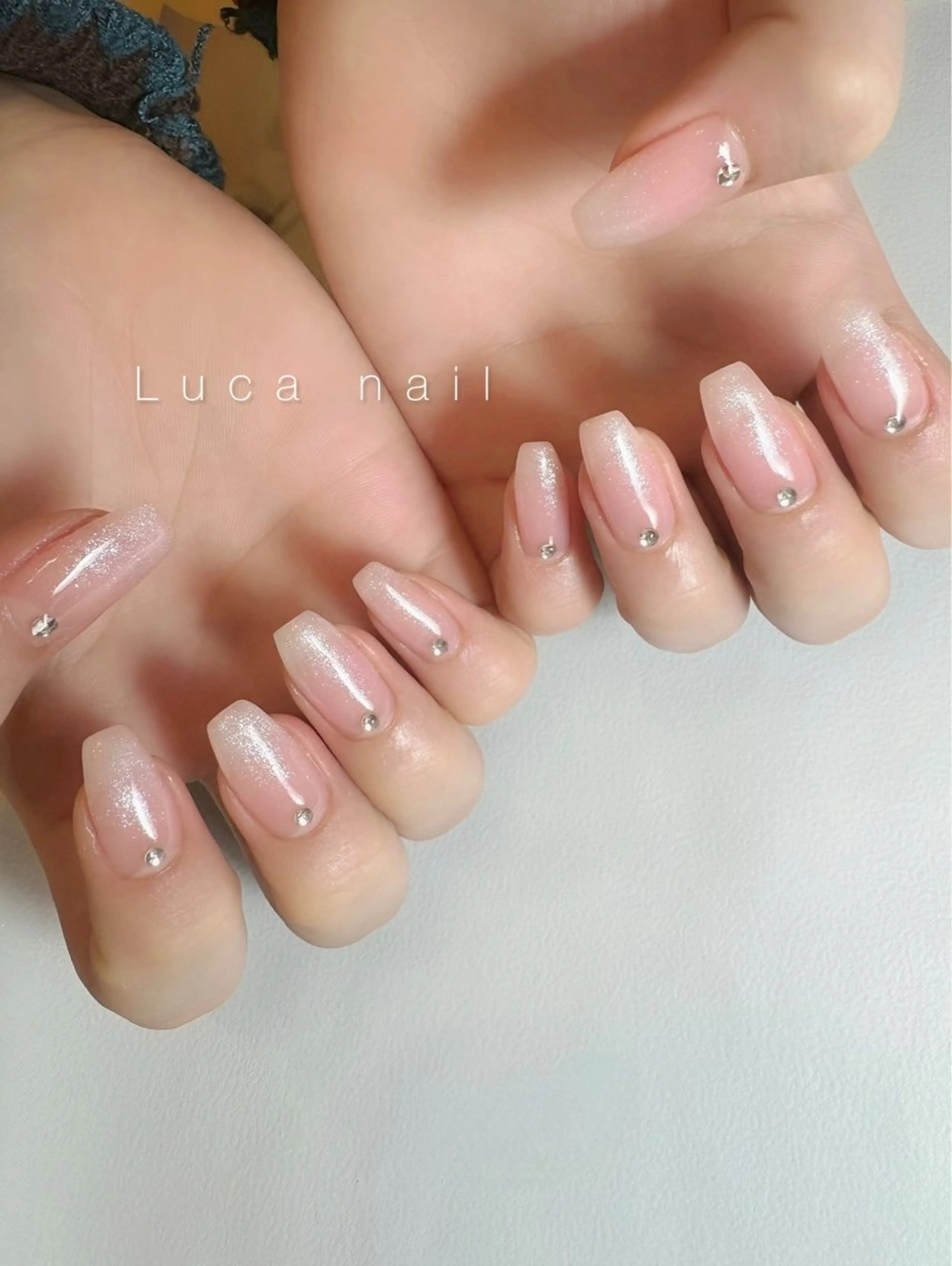 ネイル ストーンネイル Luca nailのネイルデザイン