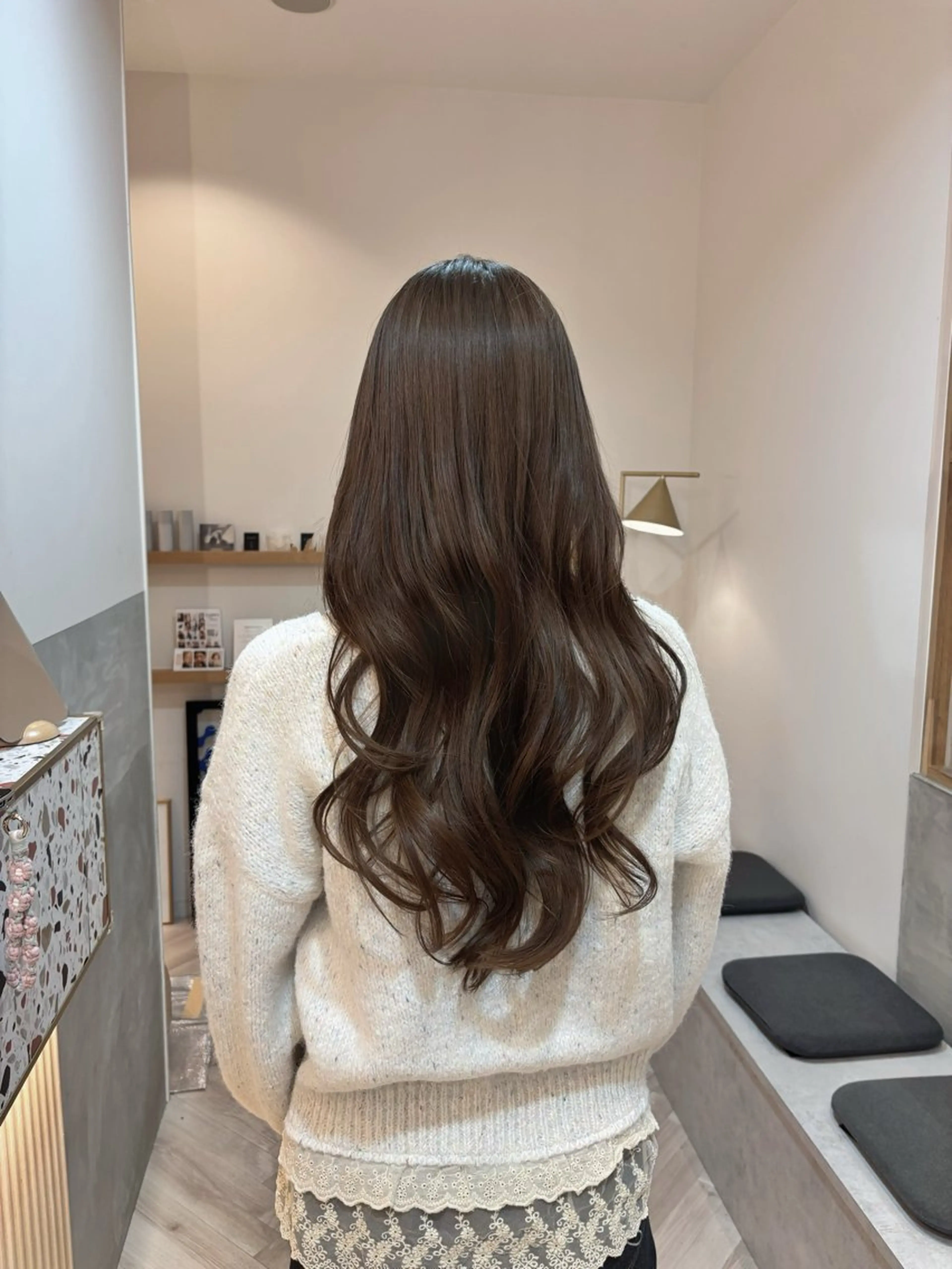 カラー ヘアカラー トリートメント ブラウンベージュ/ 艶髪/🤎はる🤎のヘアスタイル