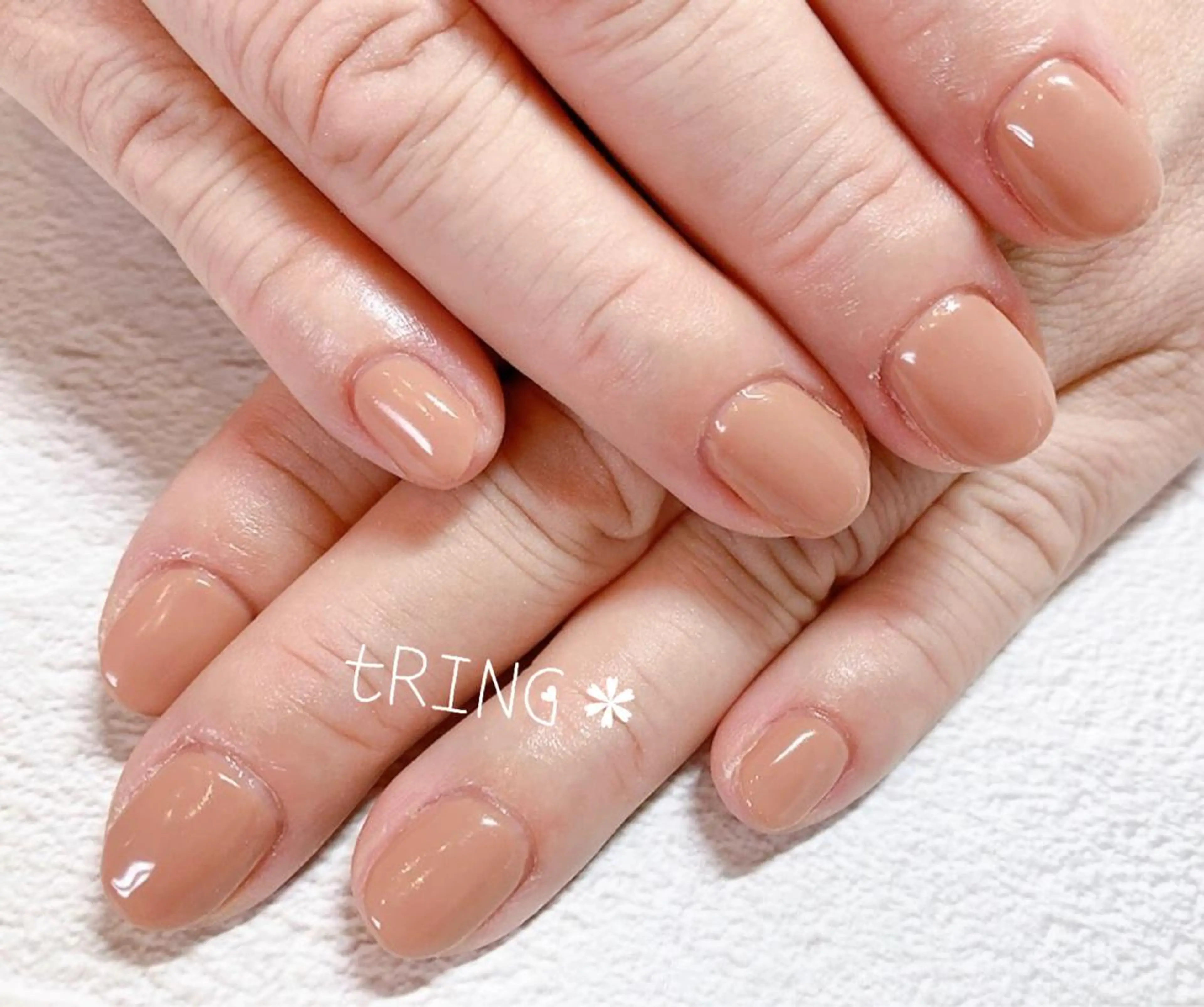ネイル ハンドネイル tRING＊ しいの木台のネイルデザイン