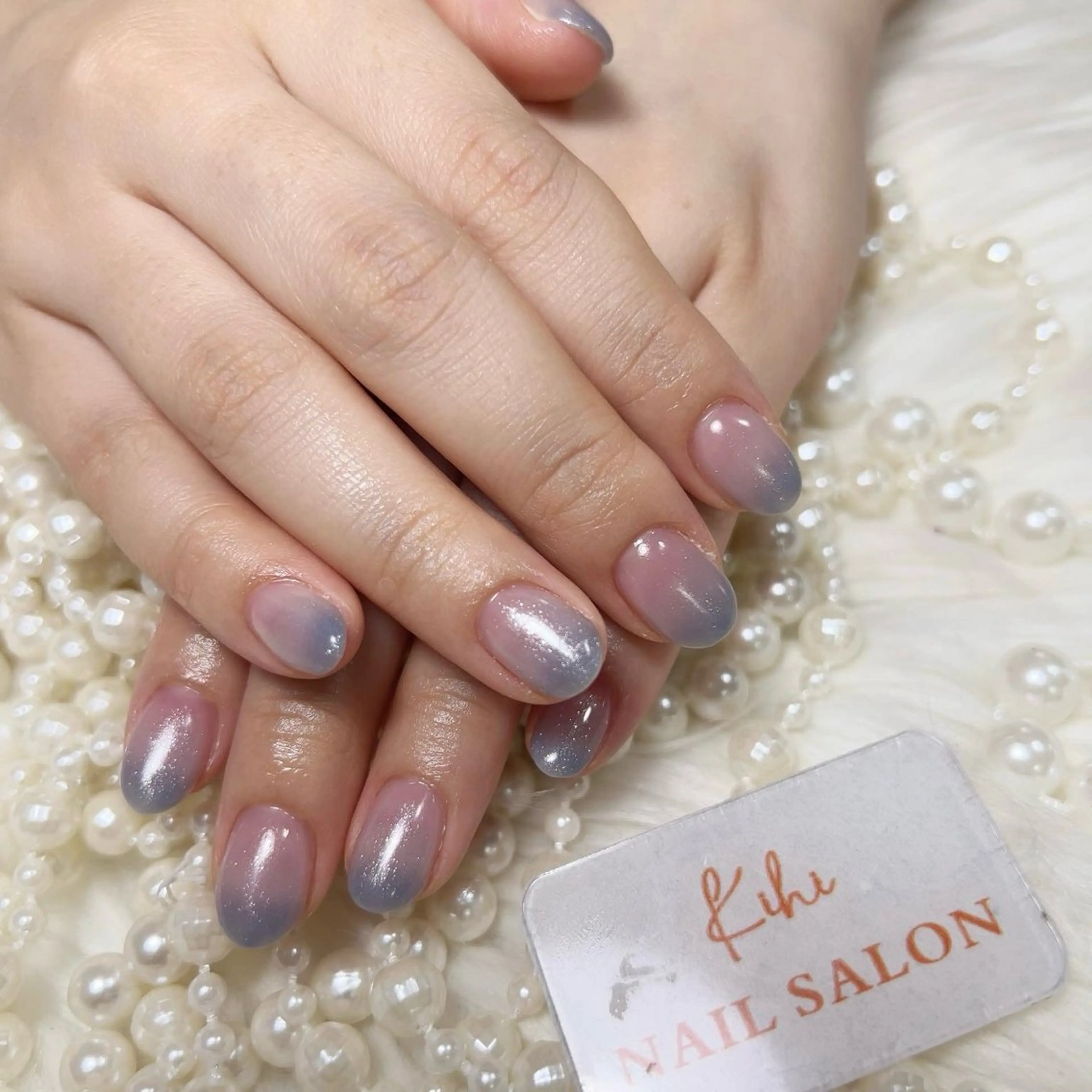 ネイル アートネイル フレンチネイル ジェルネイル グラデーション 韓国ネイル ハンドネイル ハンドケア さくら💮💮 【オフ無料】のネイルデザイン