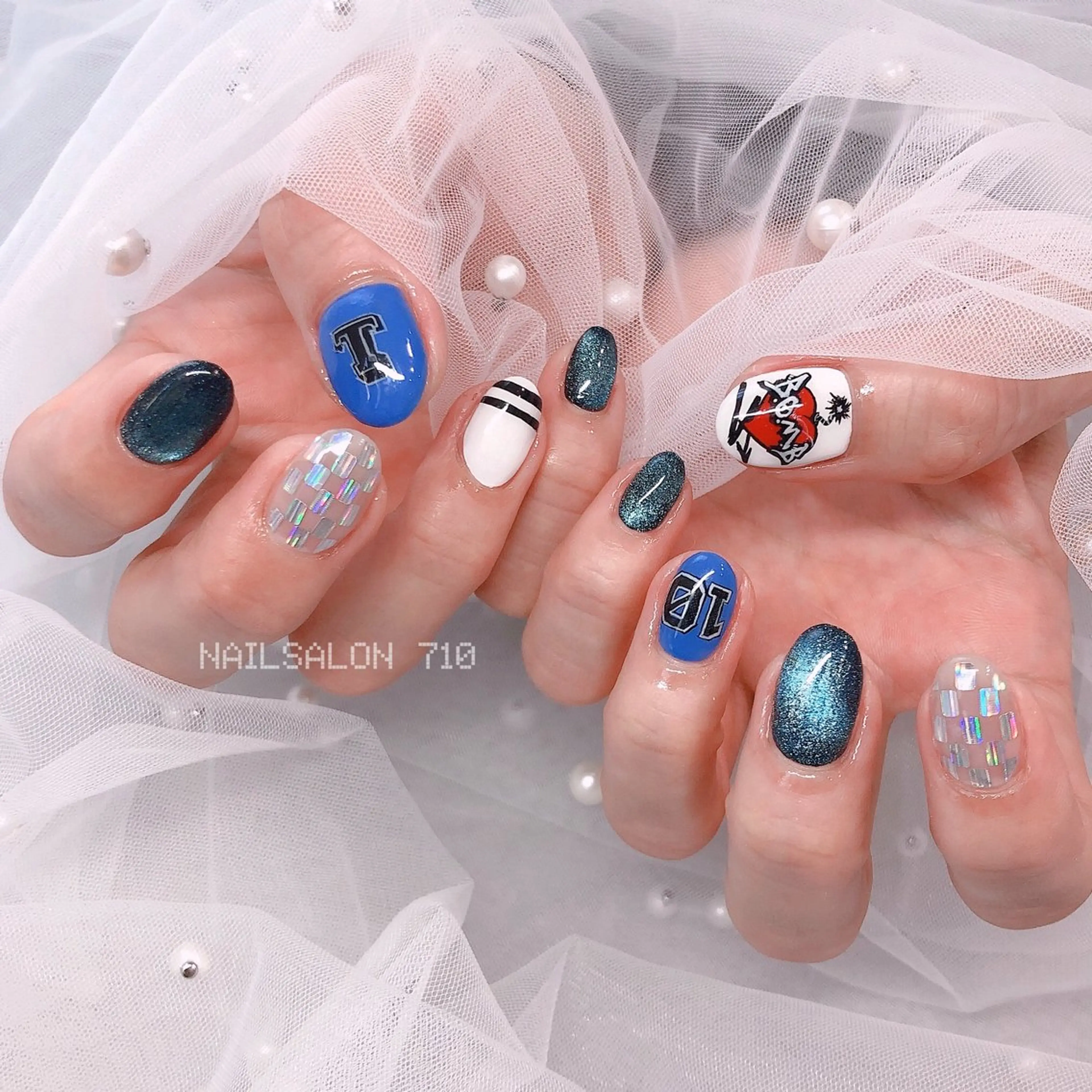 ネイル ハンドネイル フットネイル ナナイチゼロ I.Naoのネイルデザイン