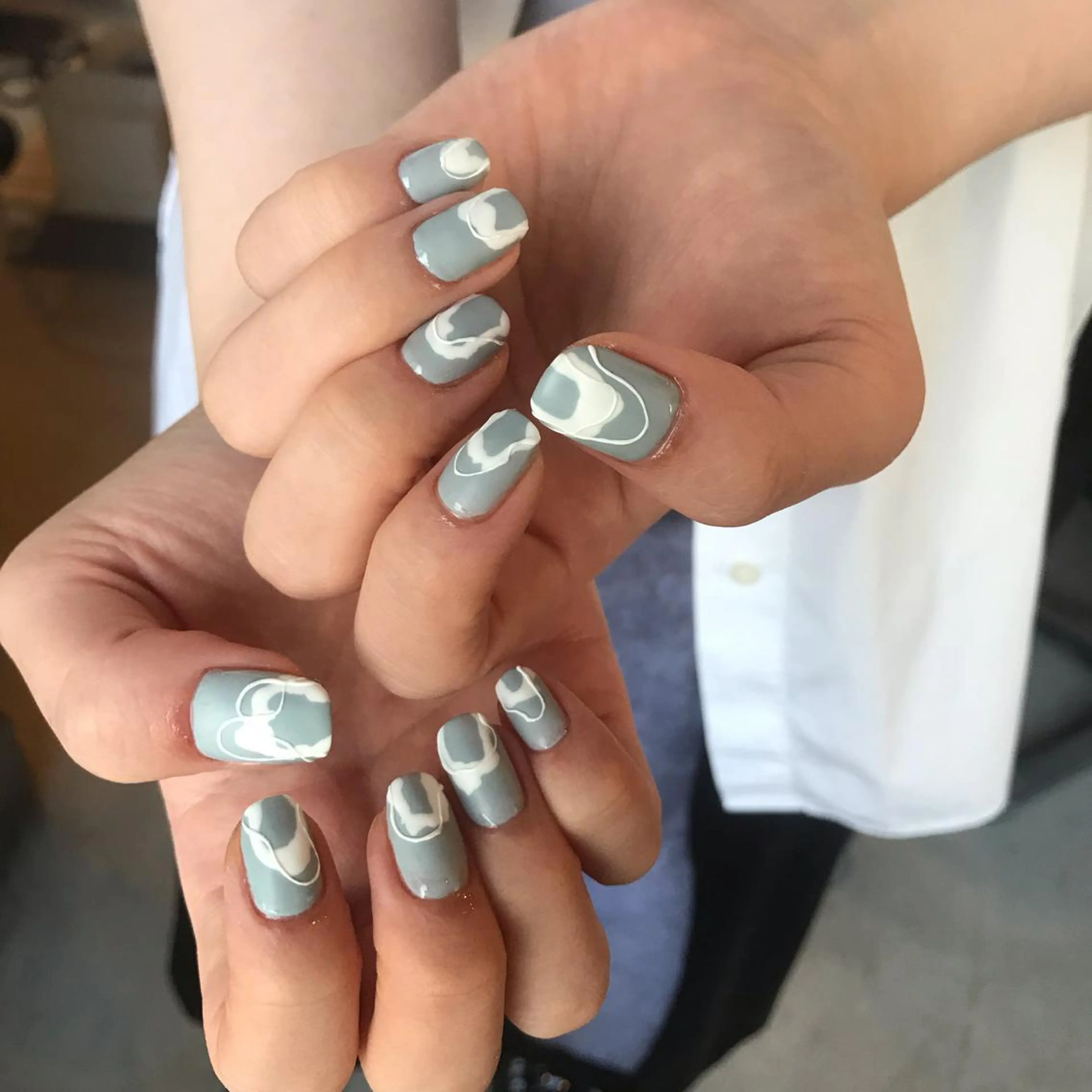 ネイル 持ち込み ニュアンスネイル muhl by DILL所属・. wakanaのネイルデザイン