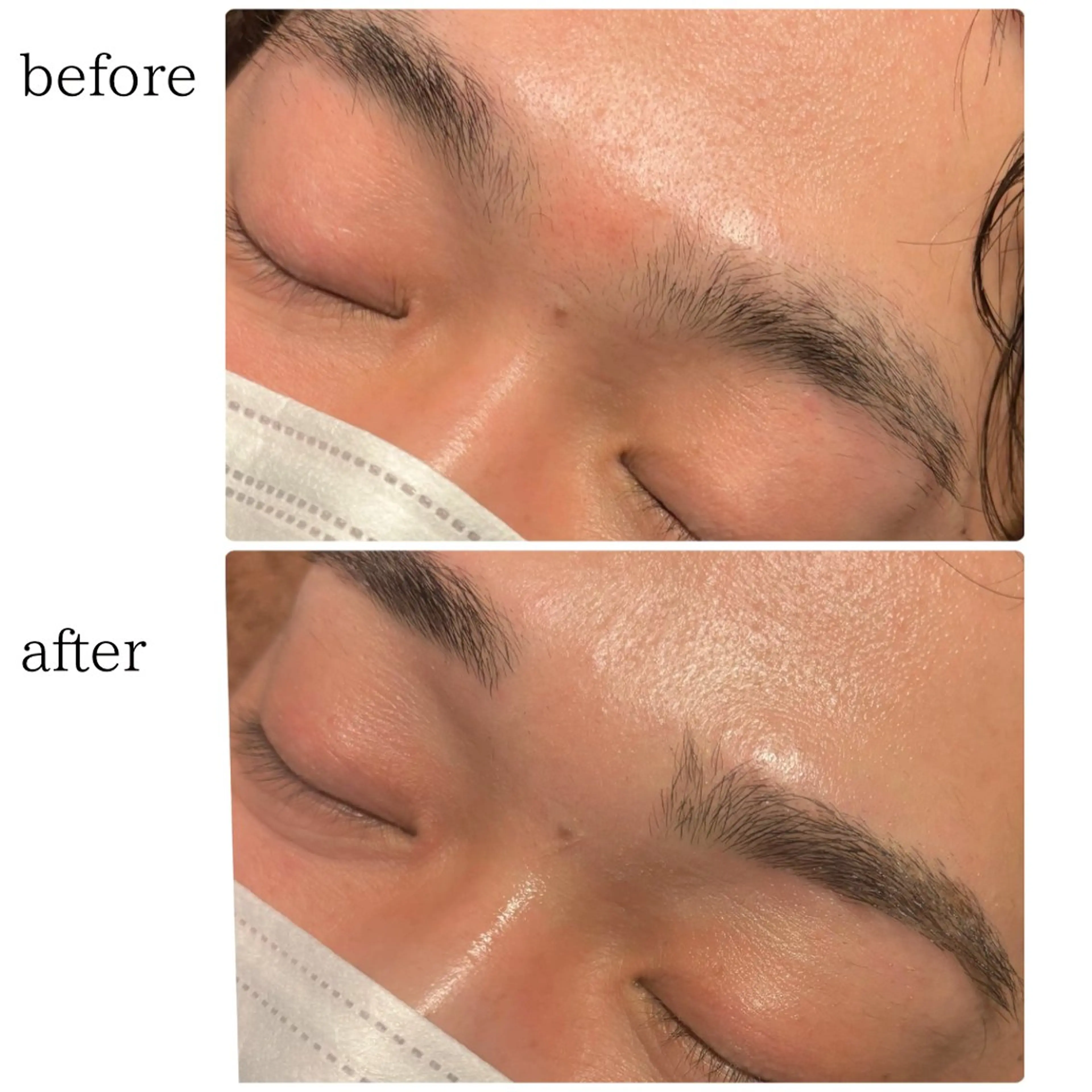 メンズ アイブロウ メンズアイブロウ ワックス脱毛 Salon【yuzu.】所属・🍊肌管理×美眉 【yuzu.】の眉毛・アイブロウイメージ