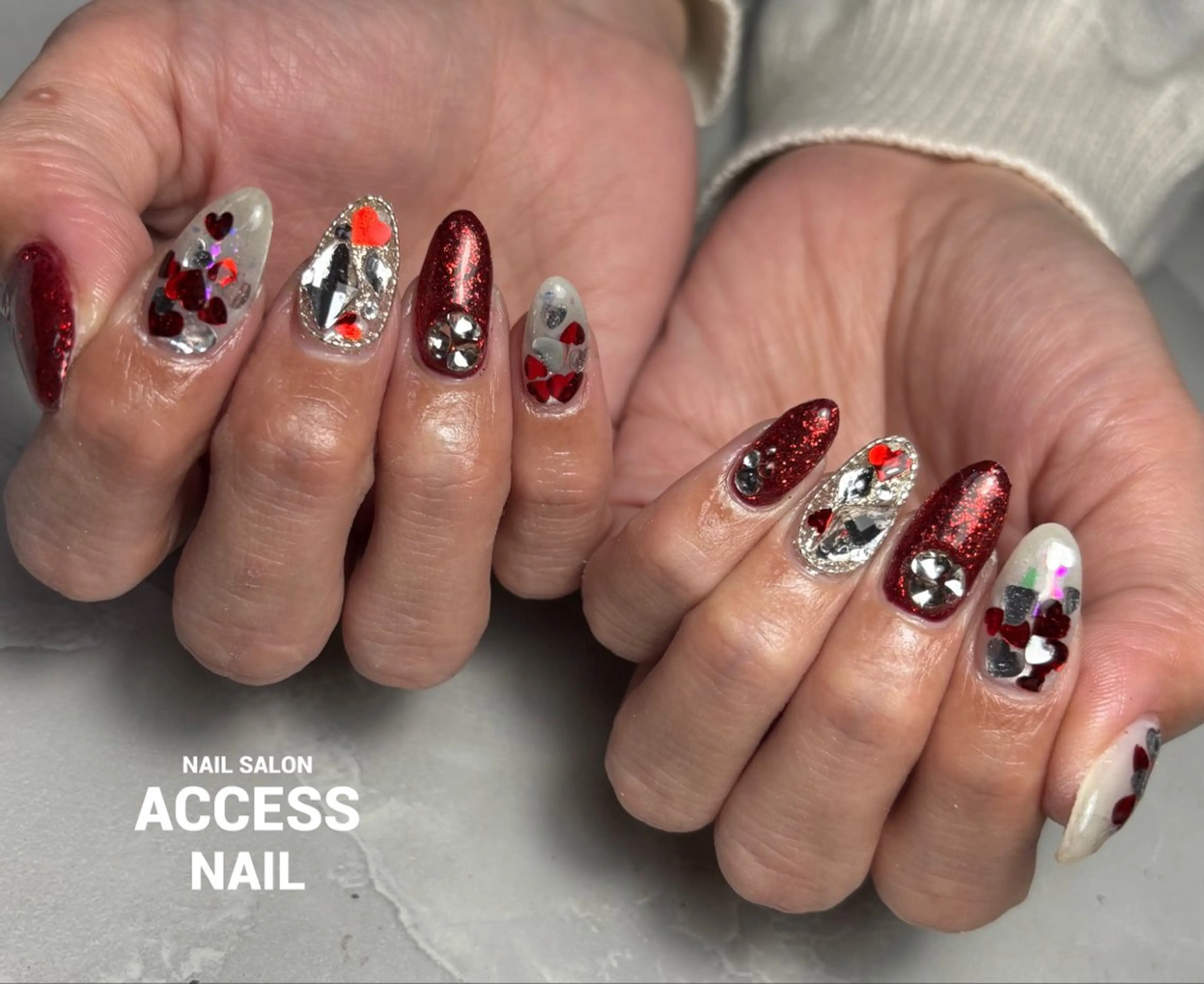 ネイル access nailのネイルデザイン