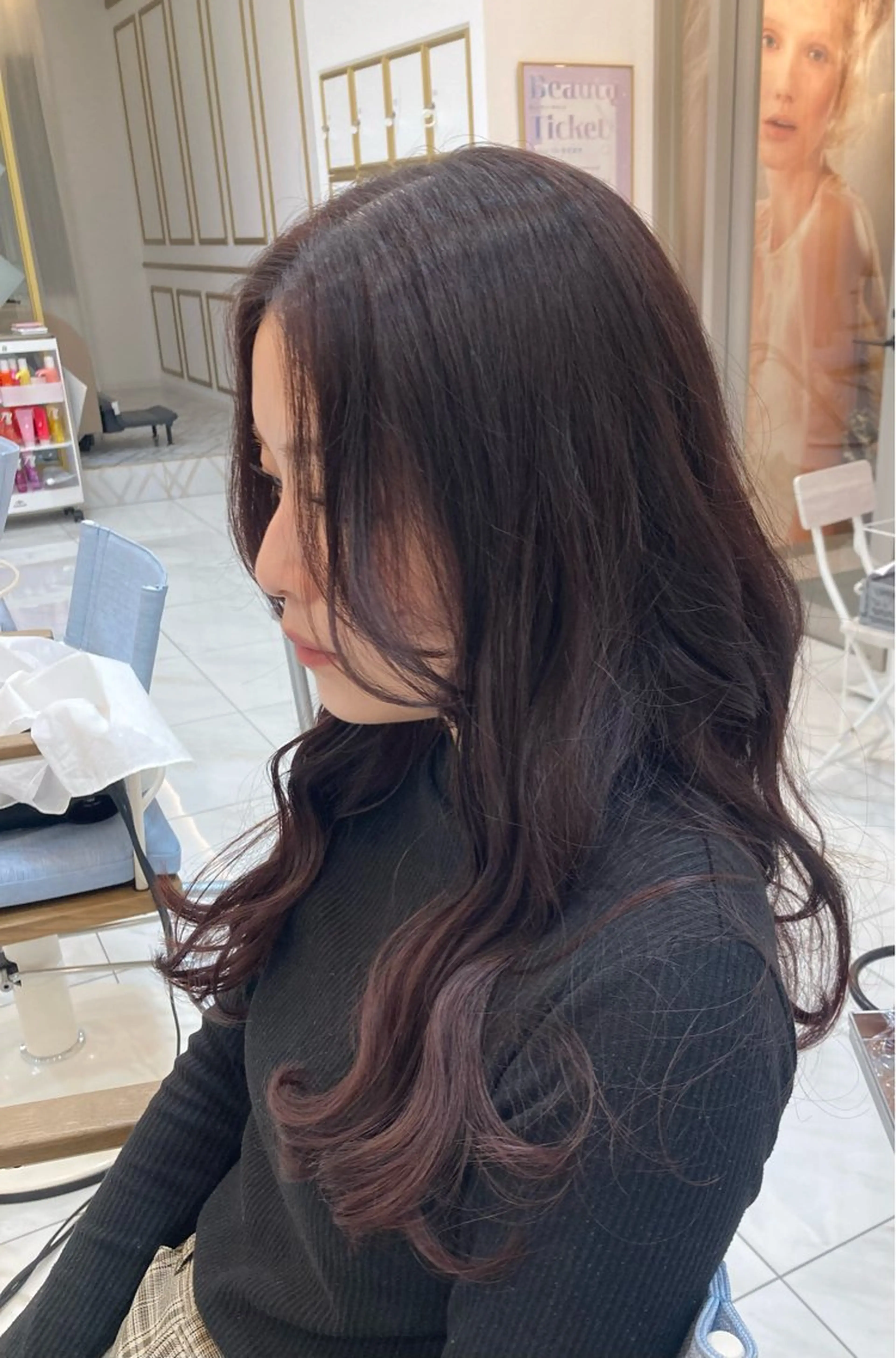 ロング 後輩のモデル募集中 河端　麻佑のヘアスタイル