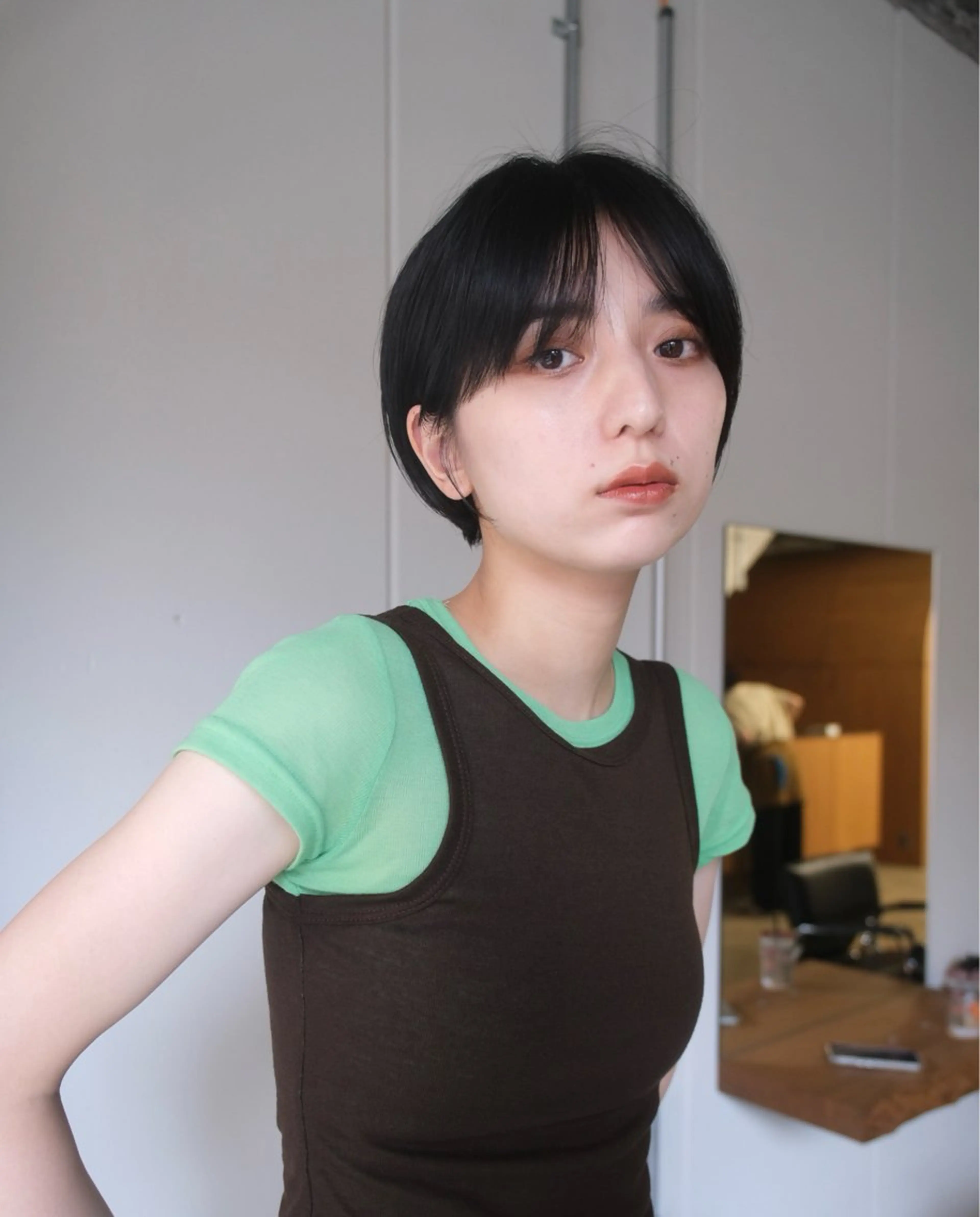 ショート 青木 若菜のヘアスタイル