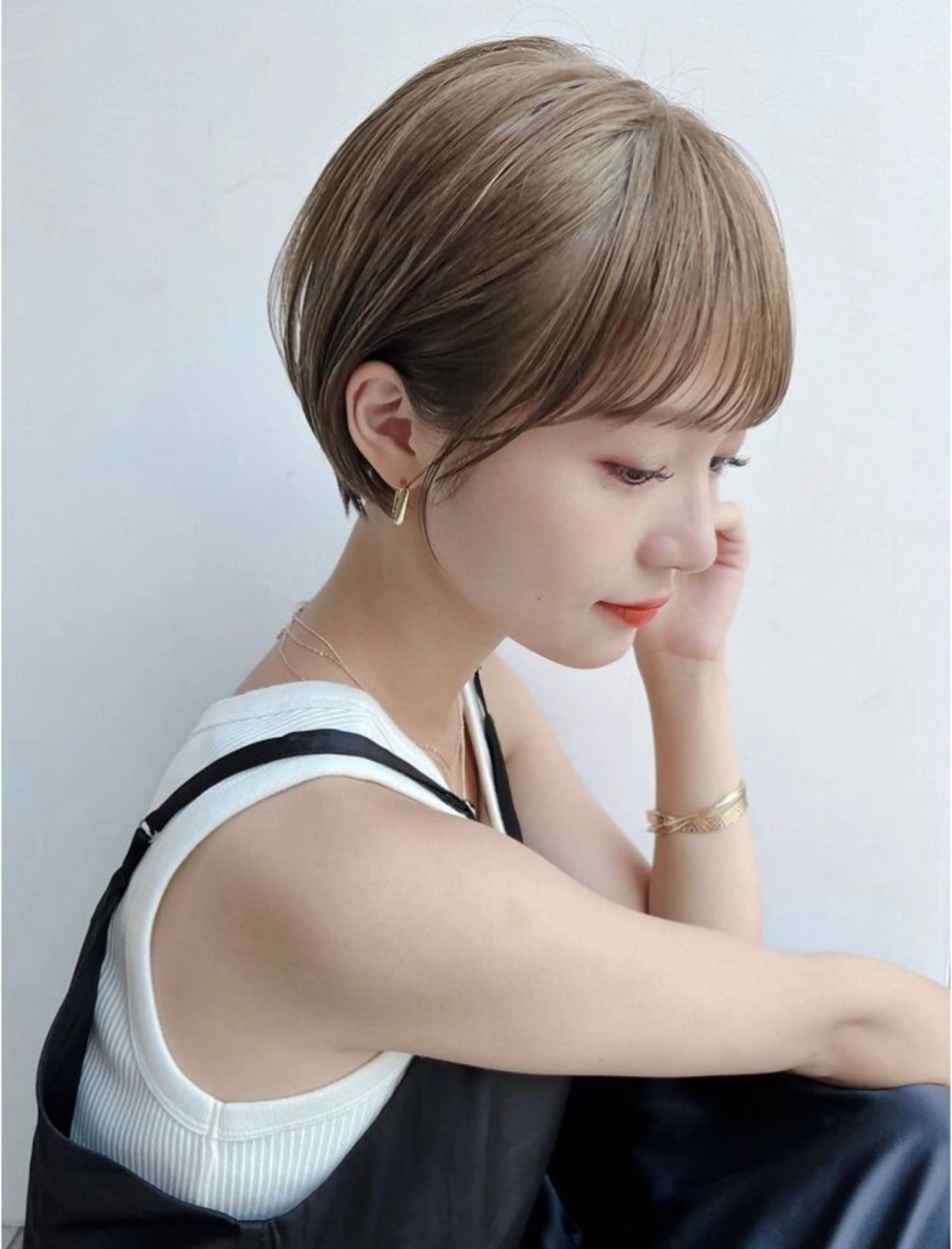 ショート COA GINZA 空也/前髪/顔まわりのヘアスタイル