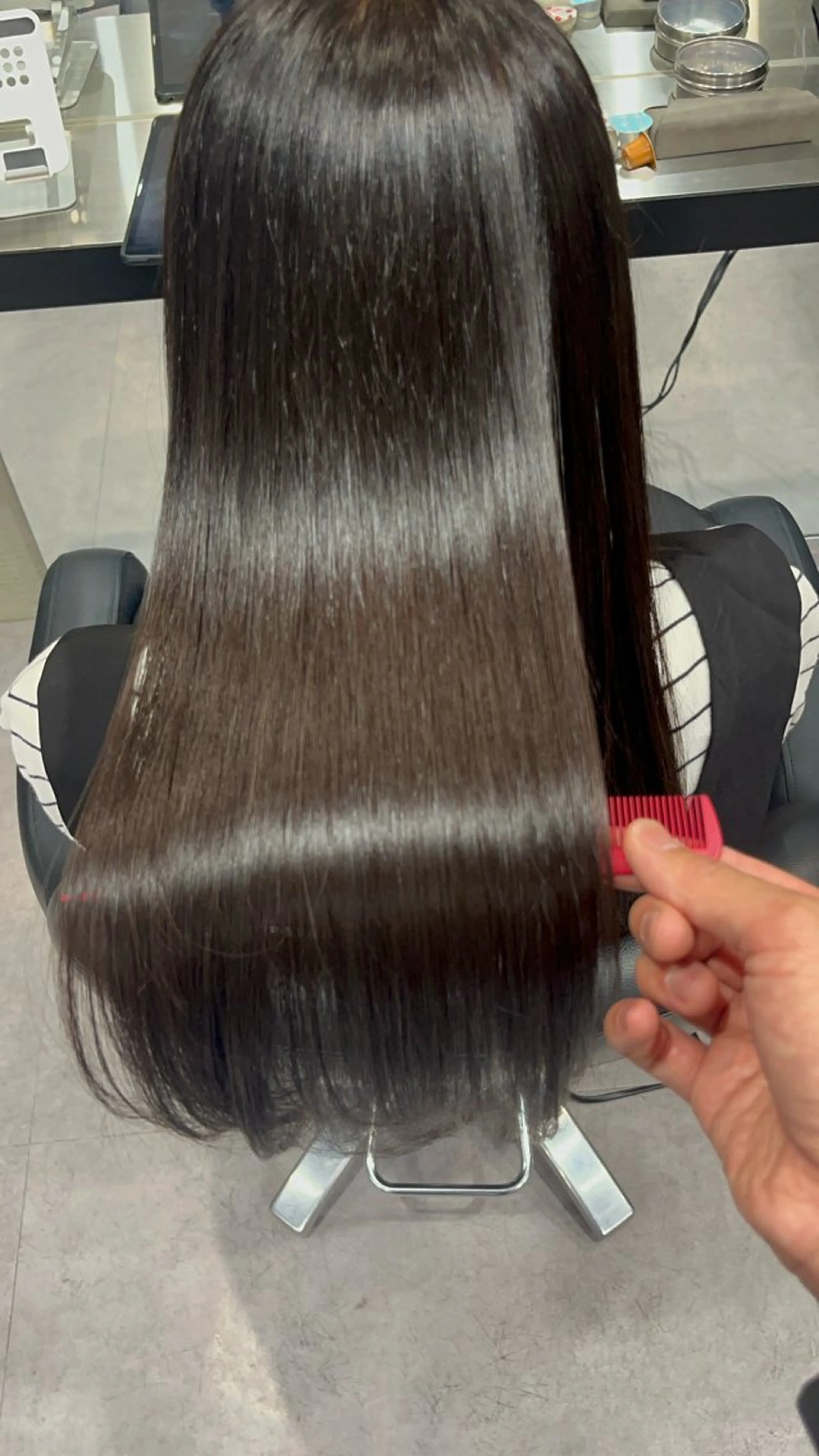ロング カラー パーマ 🌈艶髪/髪質改善 新宿itouのヘアスタイル
