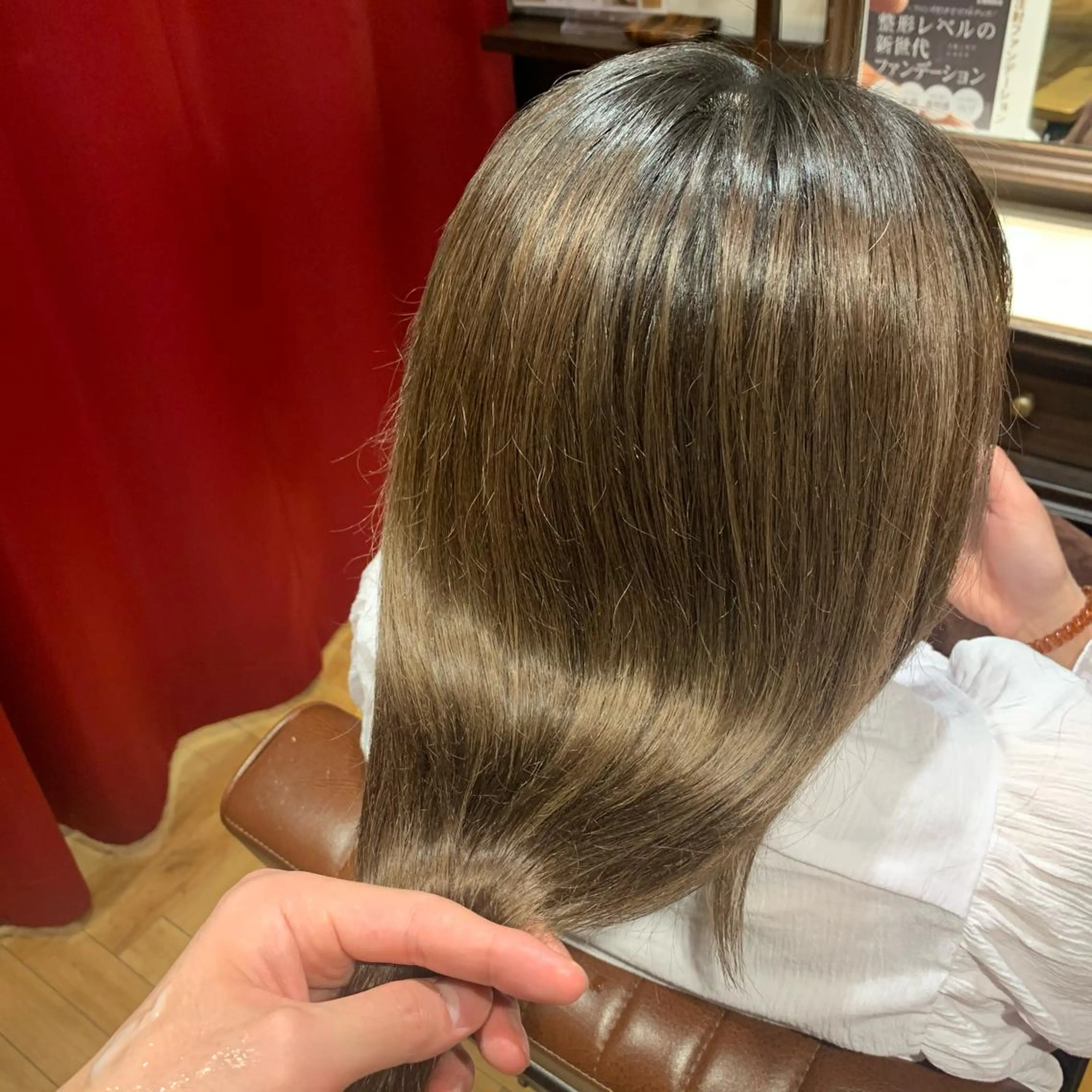 セミロング beautism clock所属・韓国風🇰🇷うる艶 レイヤー/海青🫧のヘアスタイル