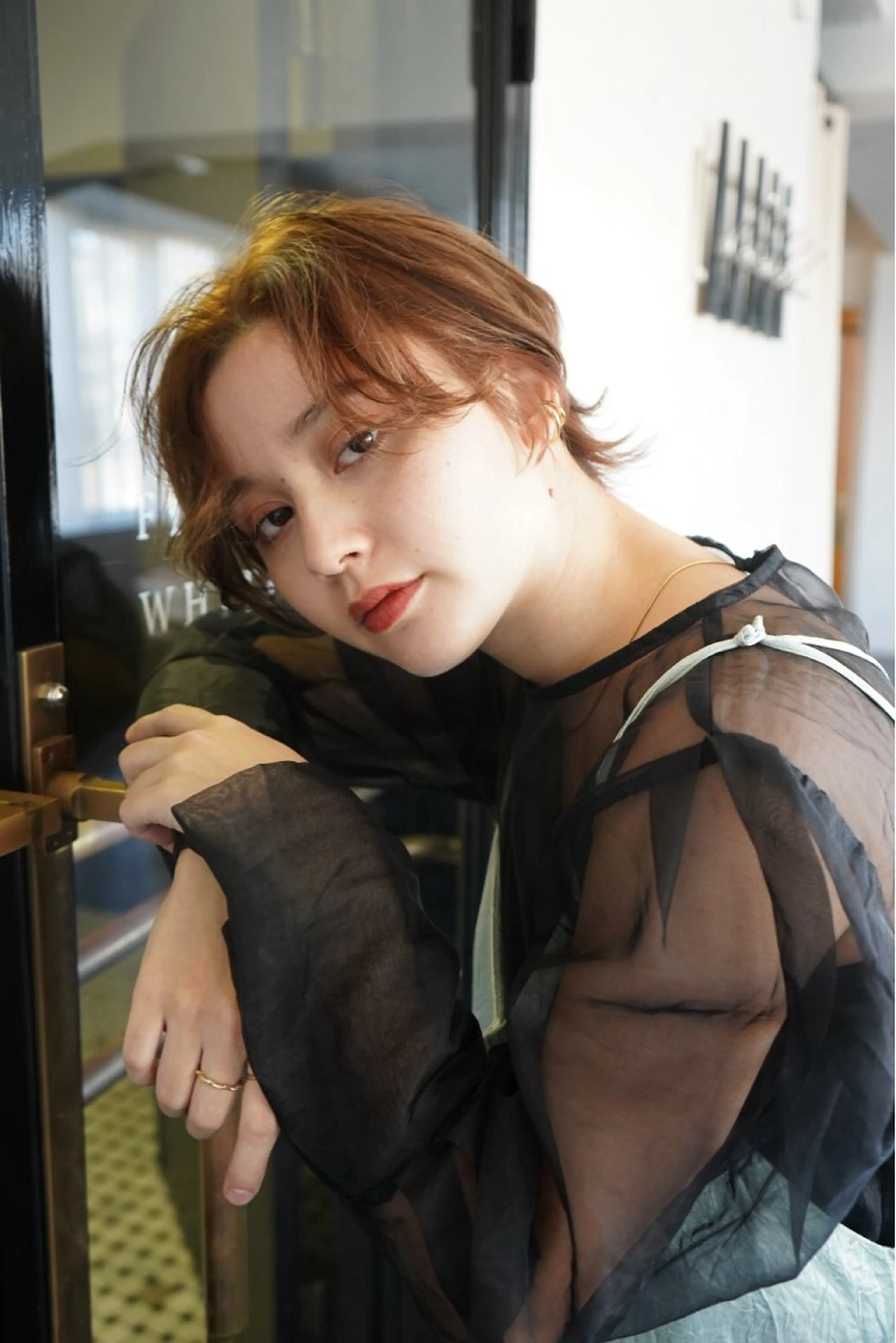 ショート ダメージレス◎東区/ 艶カラー💫/斉藤拓のヘアスタイル