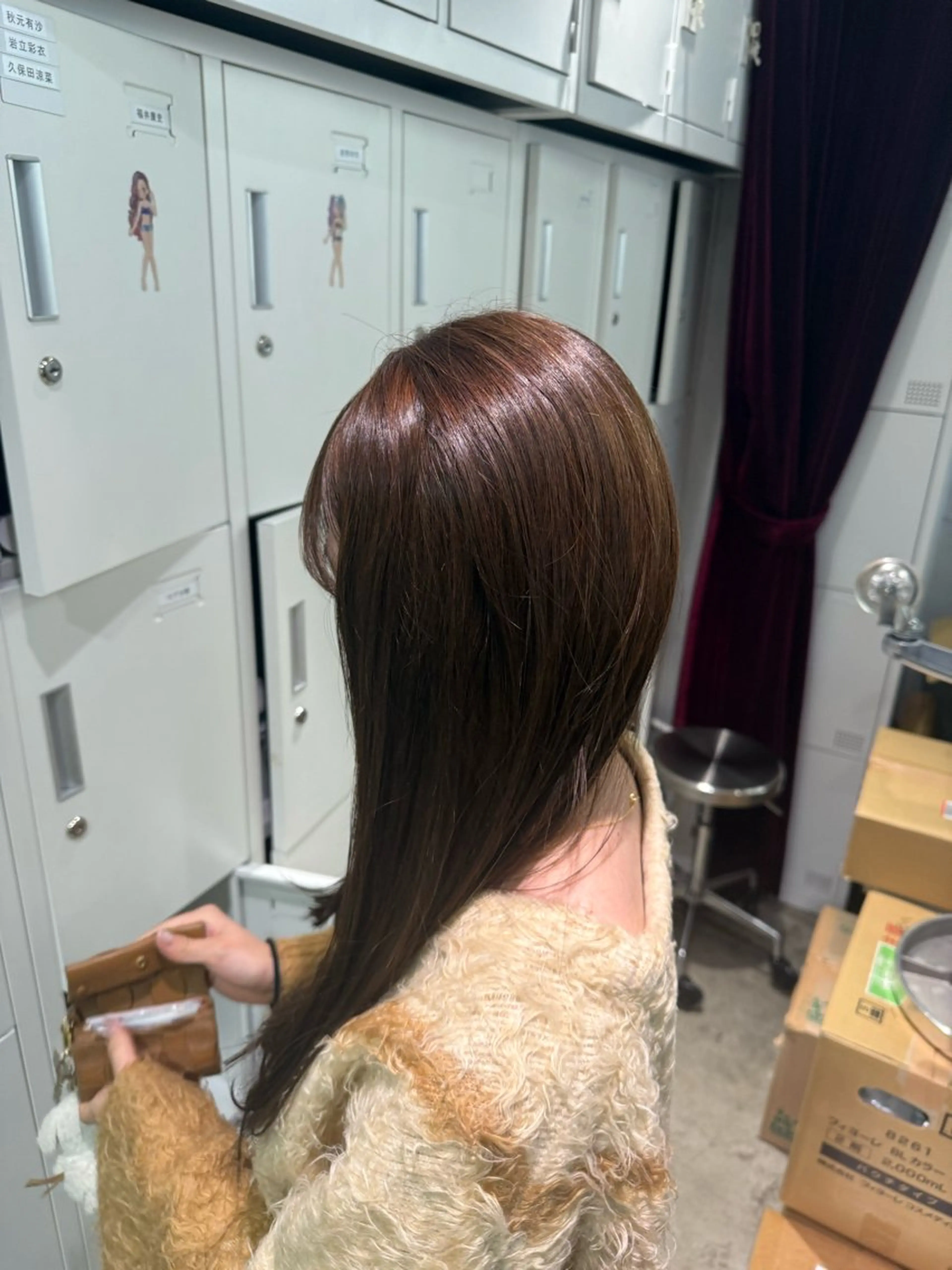 セミロング ヘアカラー 直前予約大歓迎‼️/ 松野和志のヘアスタイル