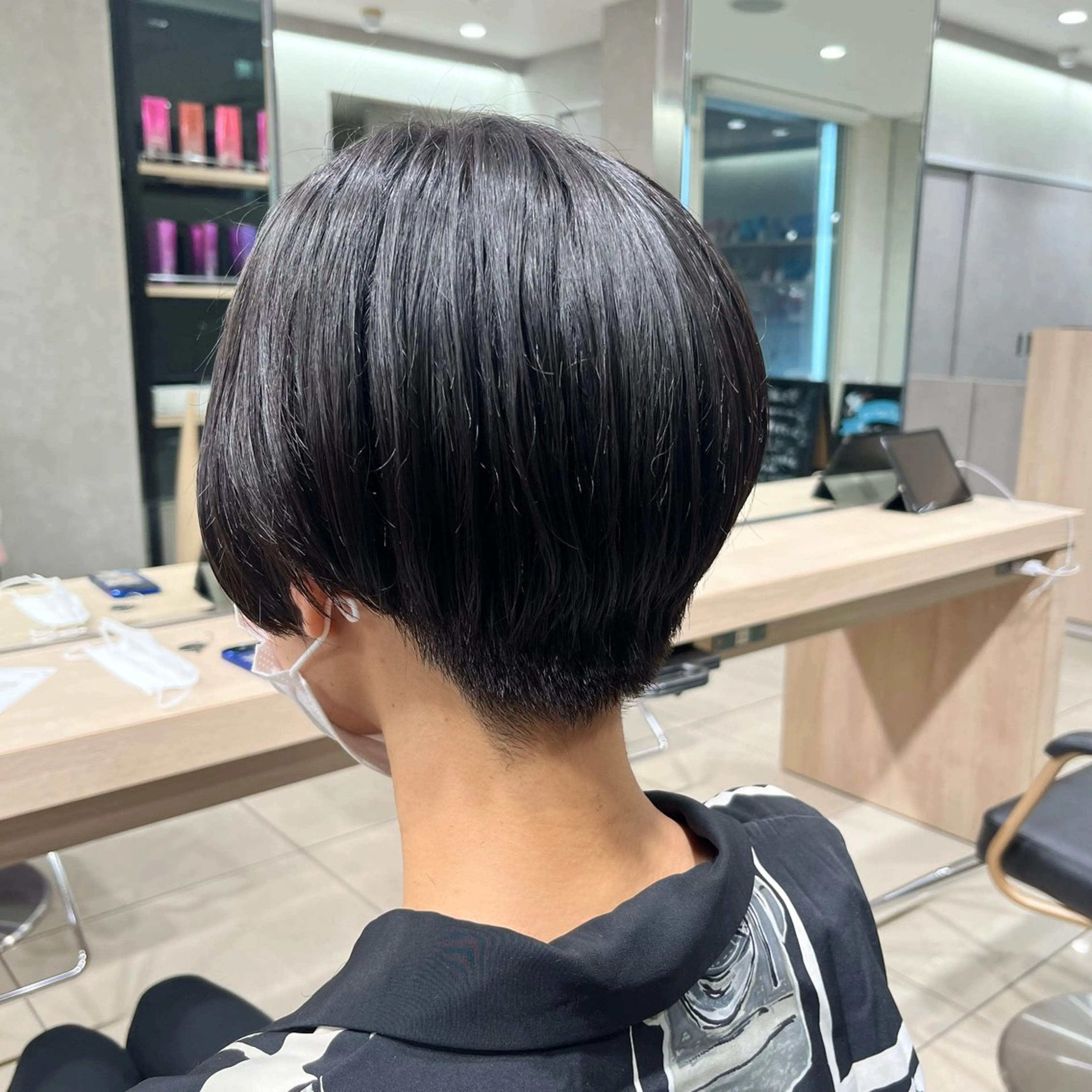 ショート ハンサムショート ショートヘア 巖本 真希のヘアスタイル