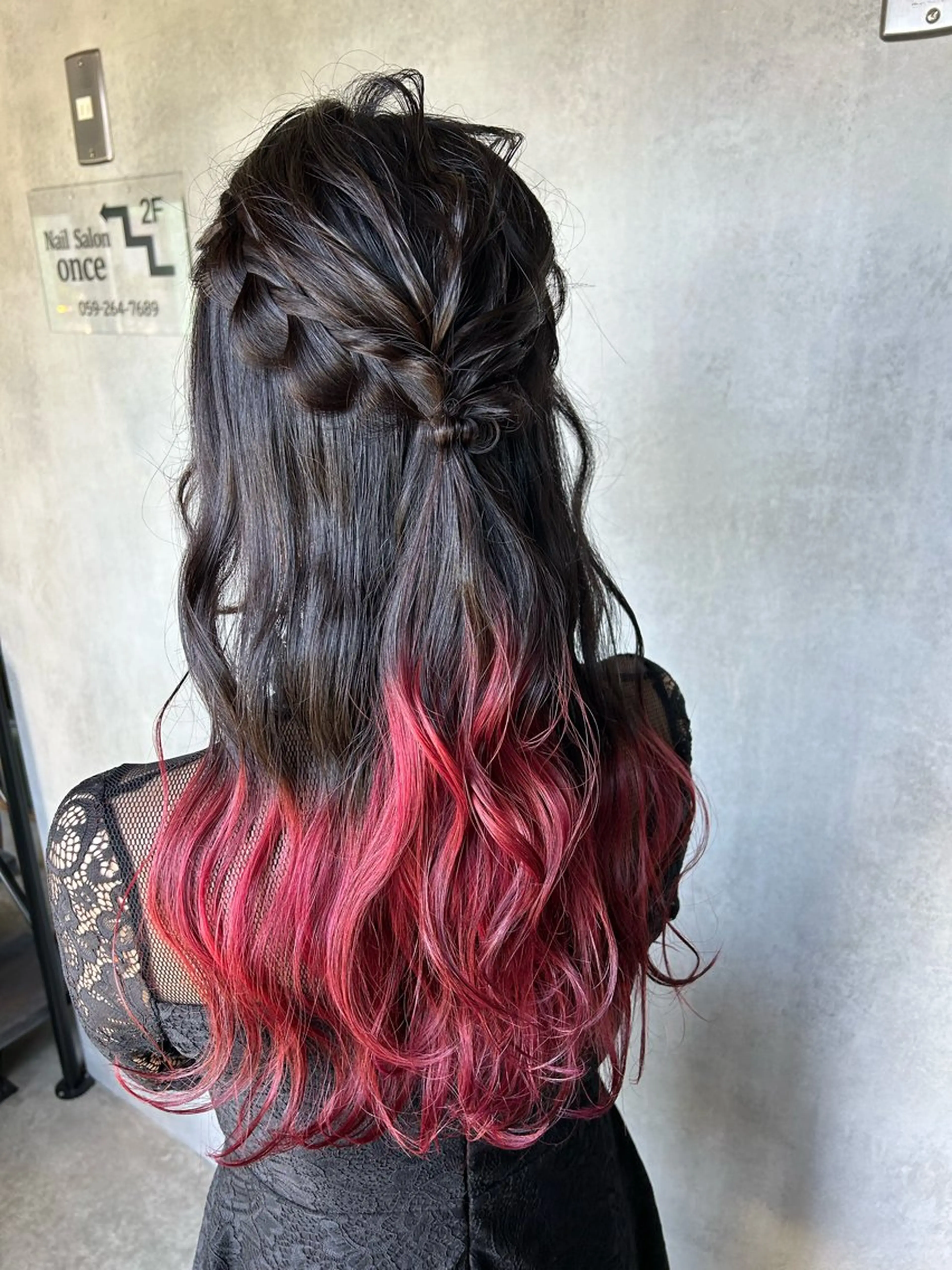 【お出かけ前に】巻き髪orハーフアップ【推し活ヘア】の写真