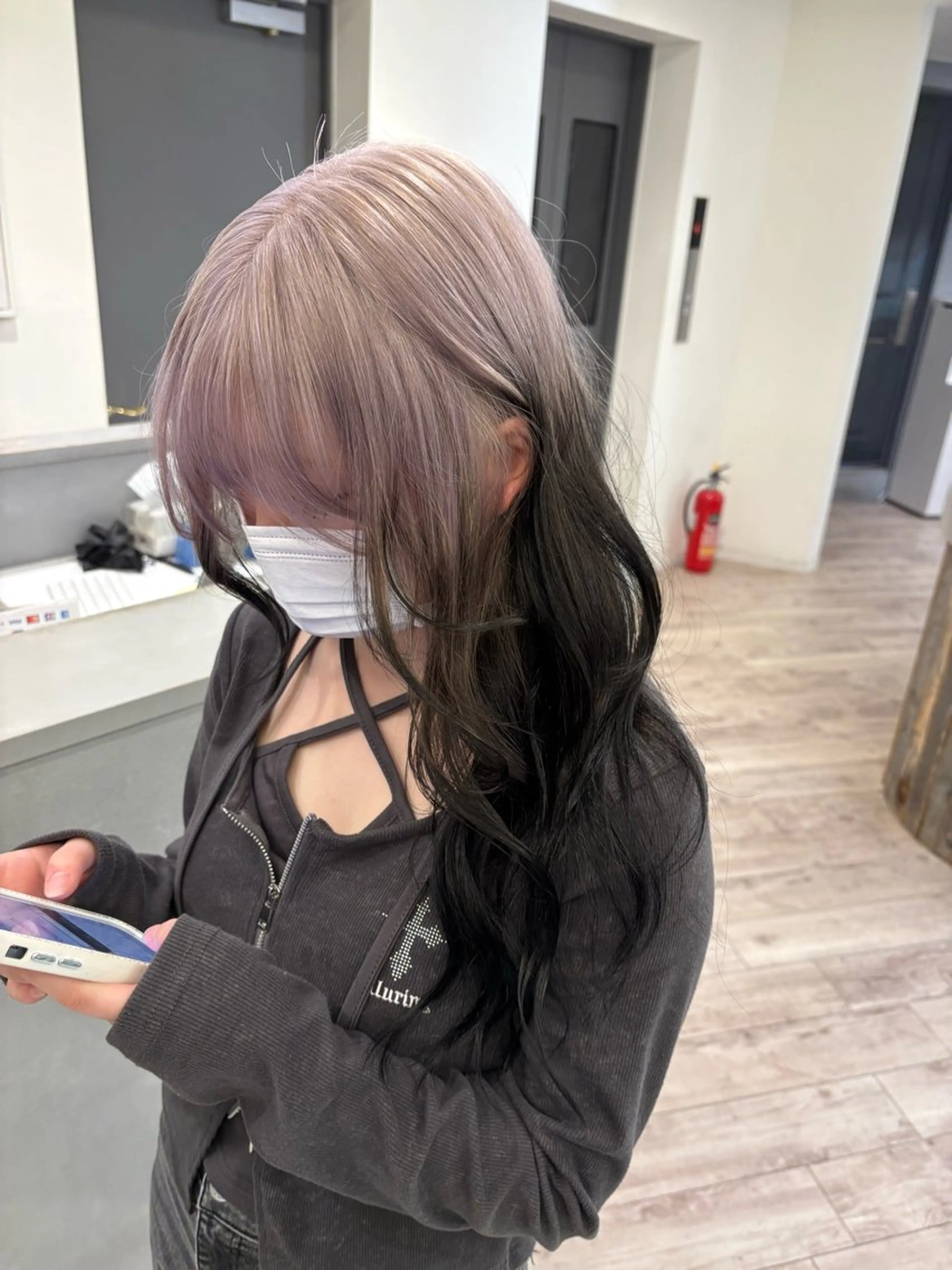 ロング ヘアカラー ケアブリーチ🌟 ♢WATARU♢のヘアスタイル