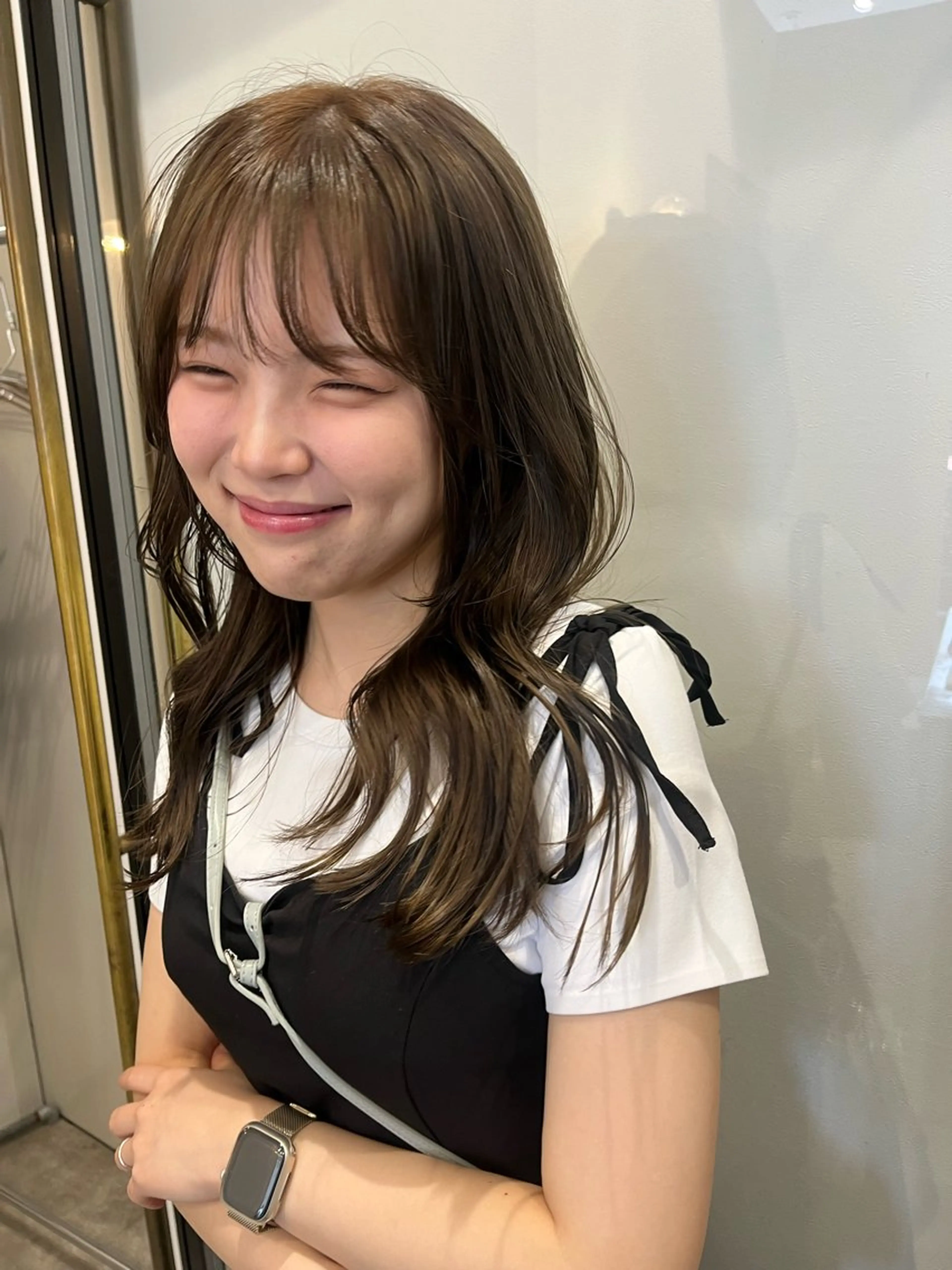 ロング カット ヘアカラー keshiki🦋 Nanaのヘアスタイル