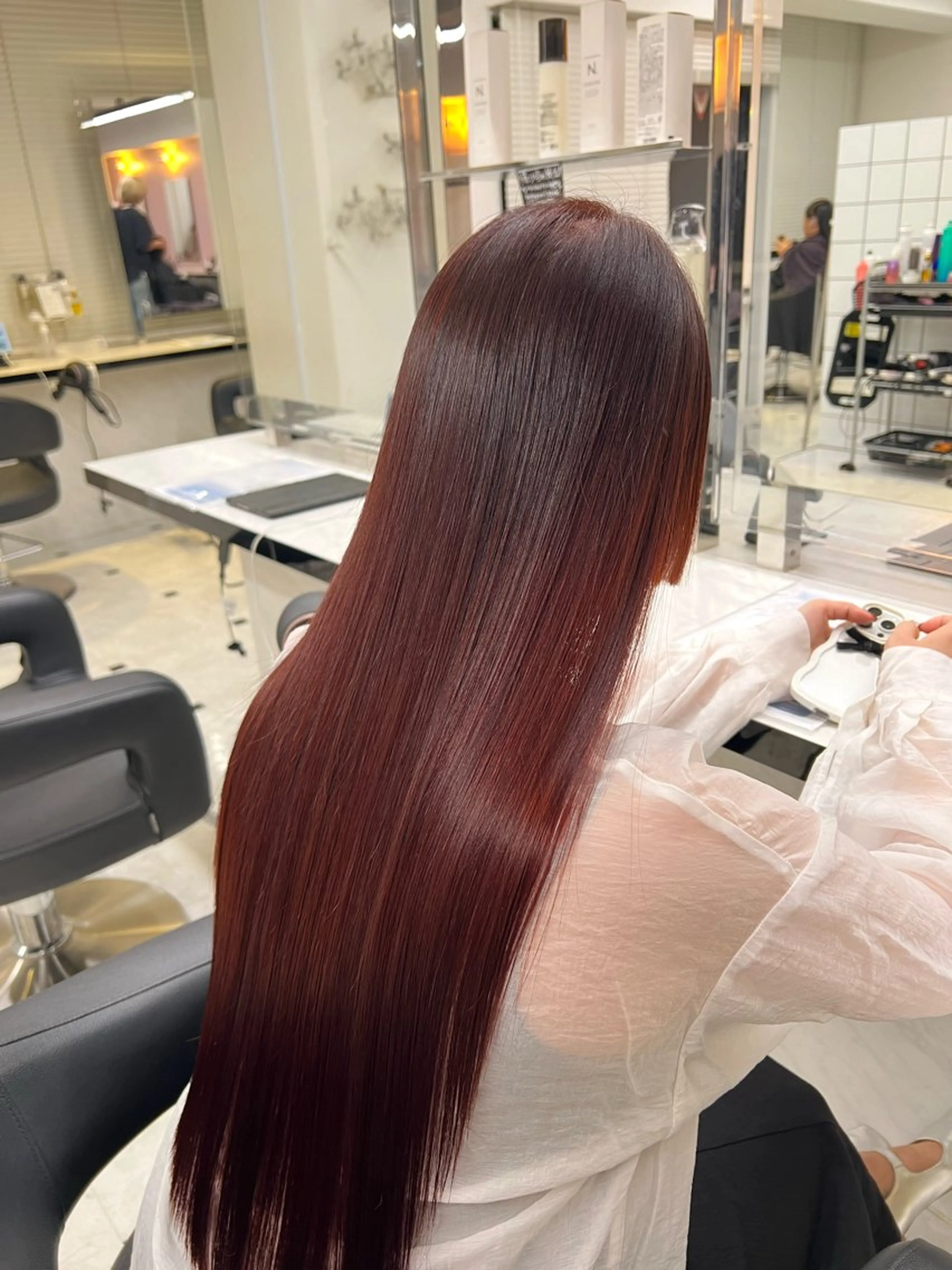 カラー ヘアカラー 韓国ベージュ🏹 YUTOのヘアスタイル