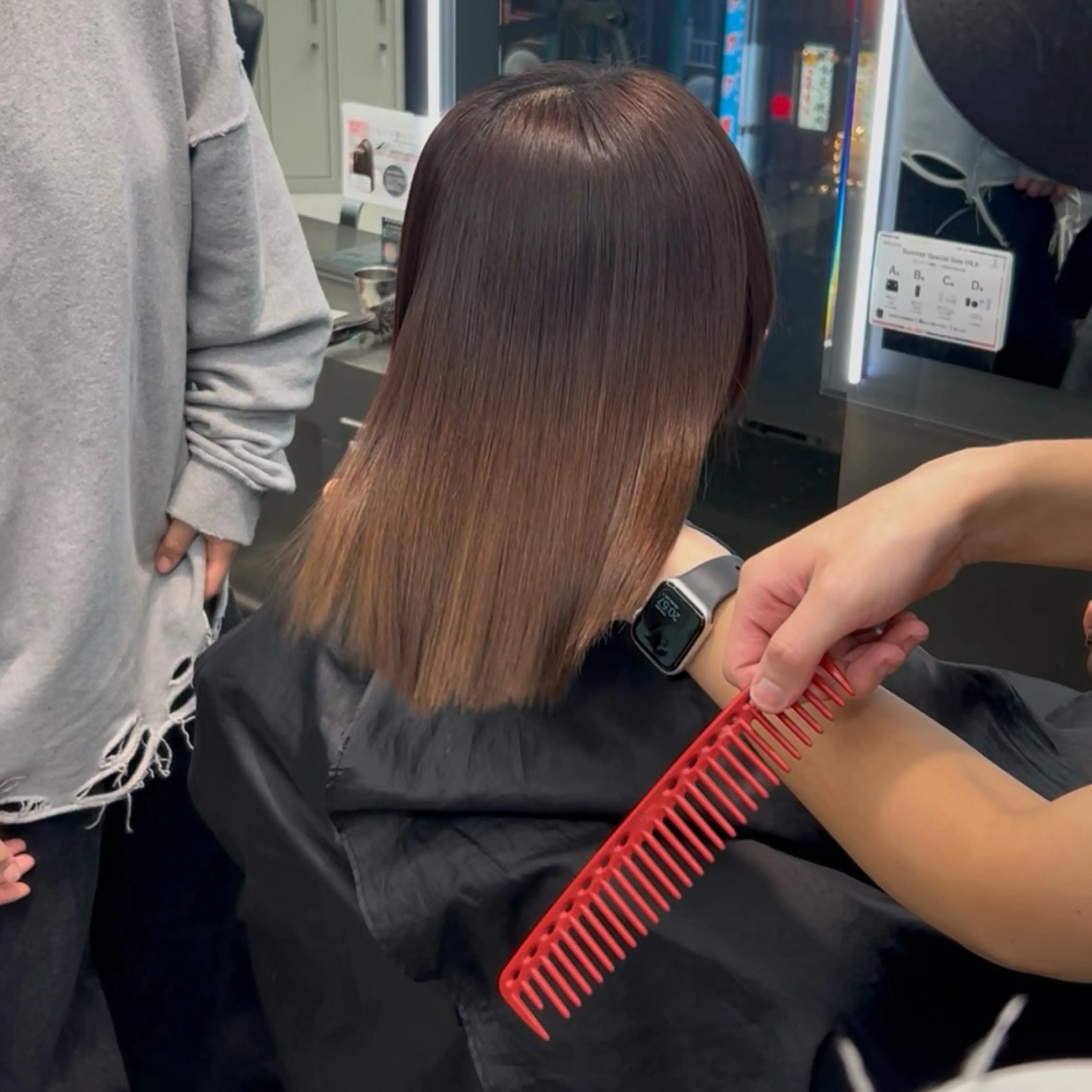 ハイトーン /RYUUKI/栄のヘアスタイル