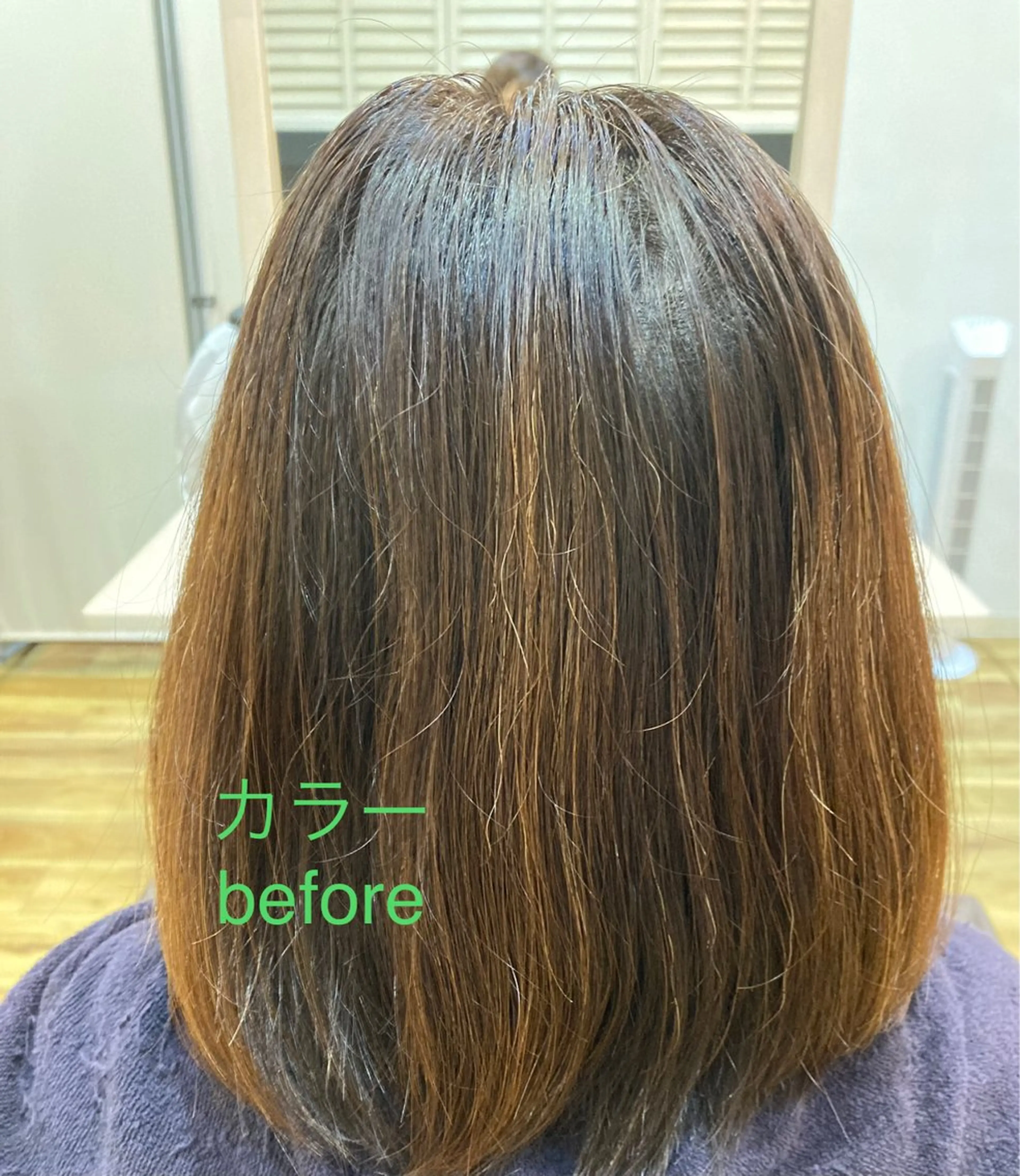 セミロング カラー JUNO HAIR SALON所属・RuCOR. yuriのヘアスタイル