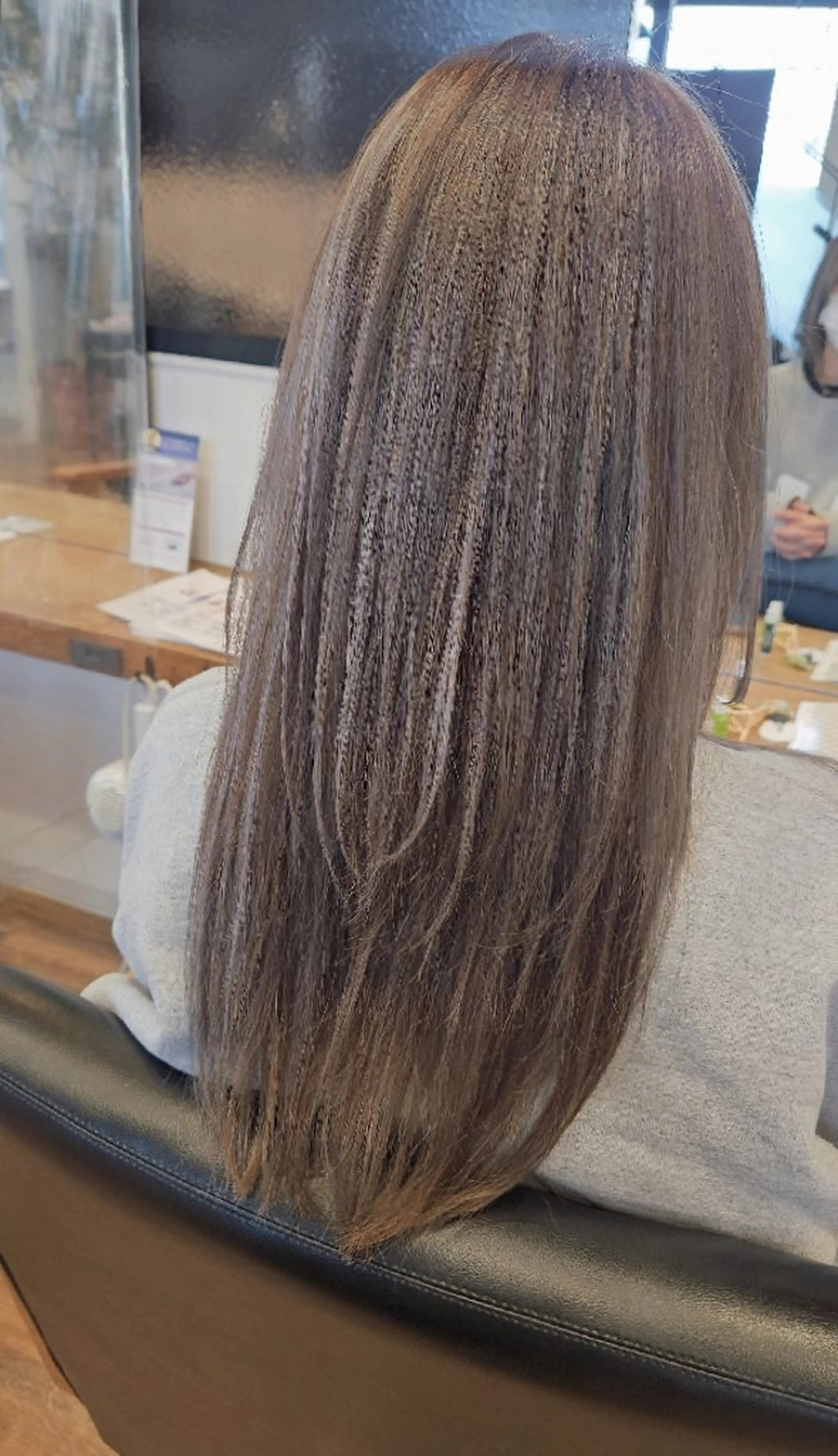 ロング カラー カット ヘアカラー トリートメント 関口 友菜のヘアスタイル