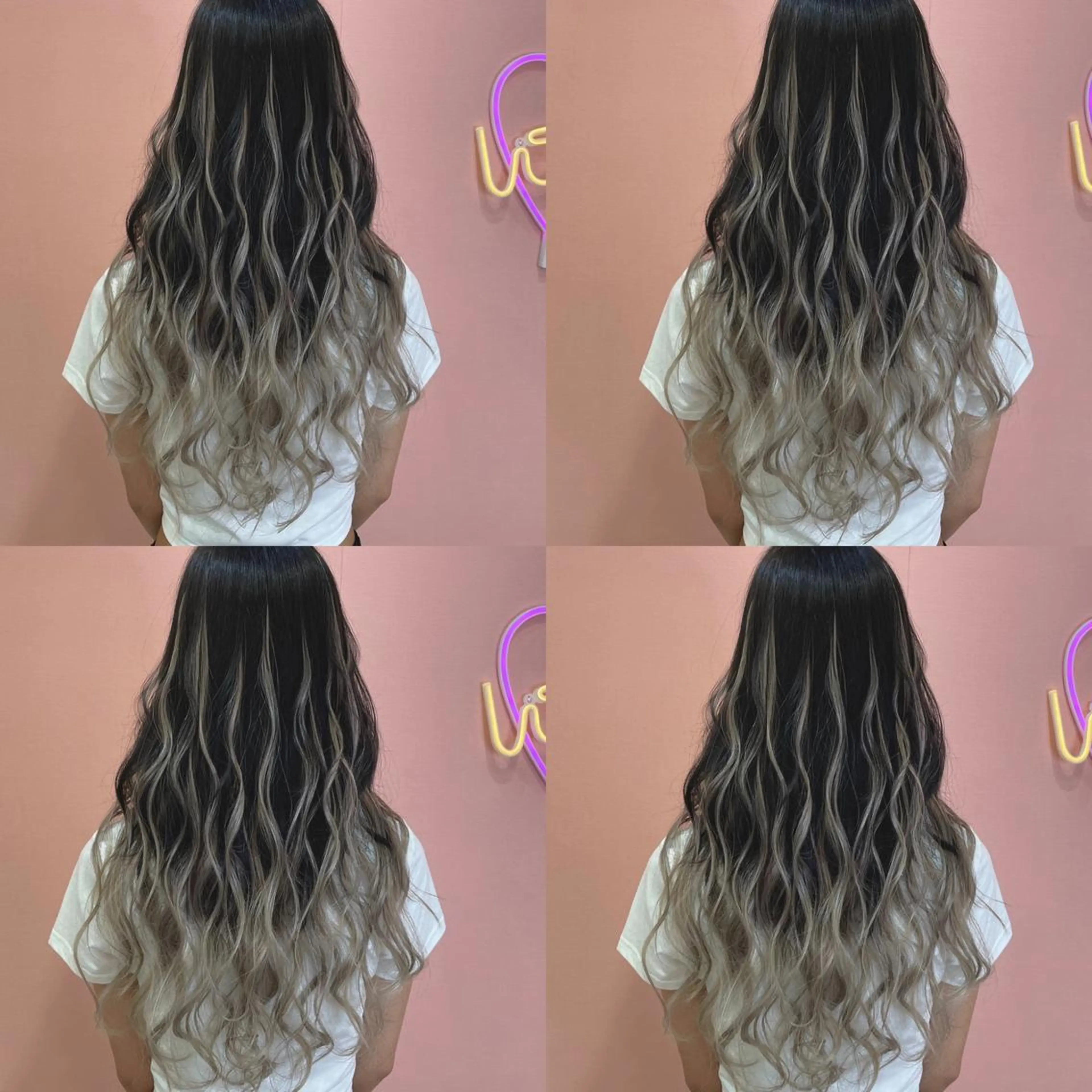 ロング カラー バレイヤージュ レイヤーカット 🌷MAYU 🌷のヘアスタイル