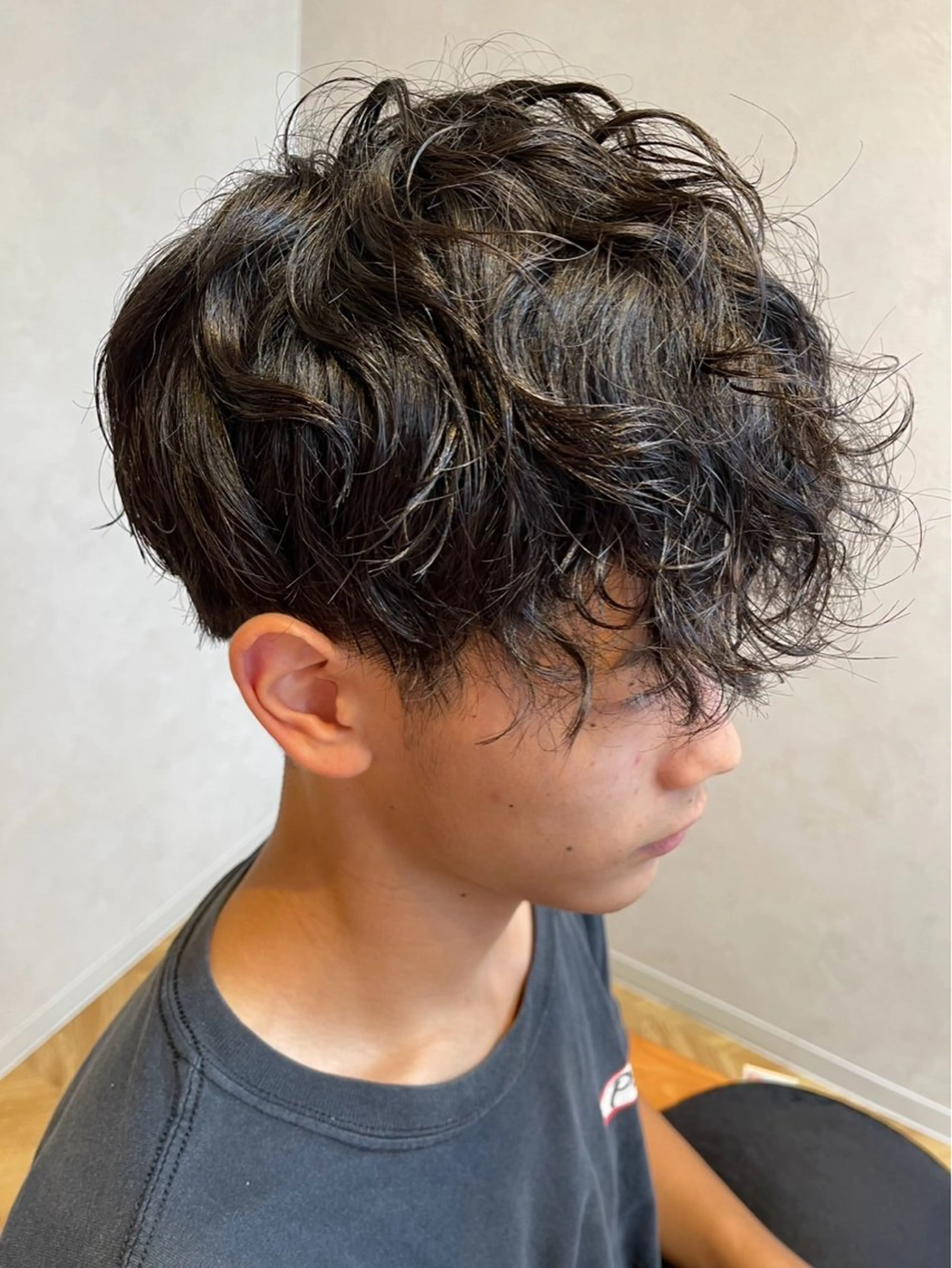 パーマ メンズ メンズパーマ number大分/ 磯部栞里のヘアスタイル