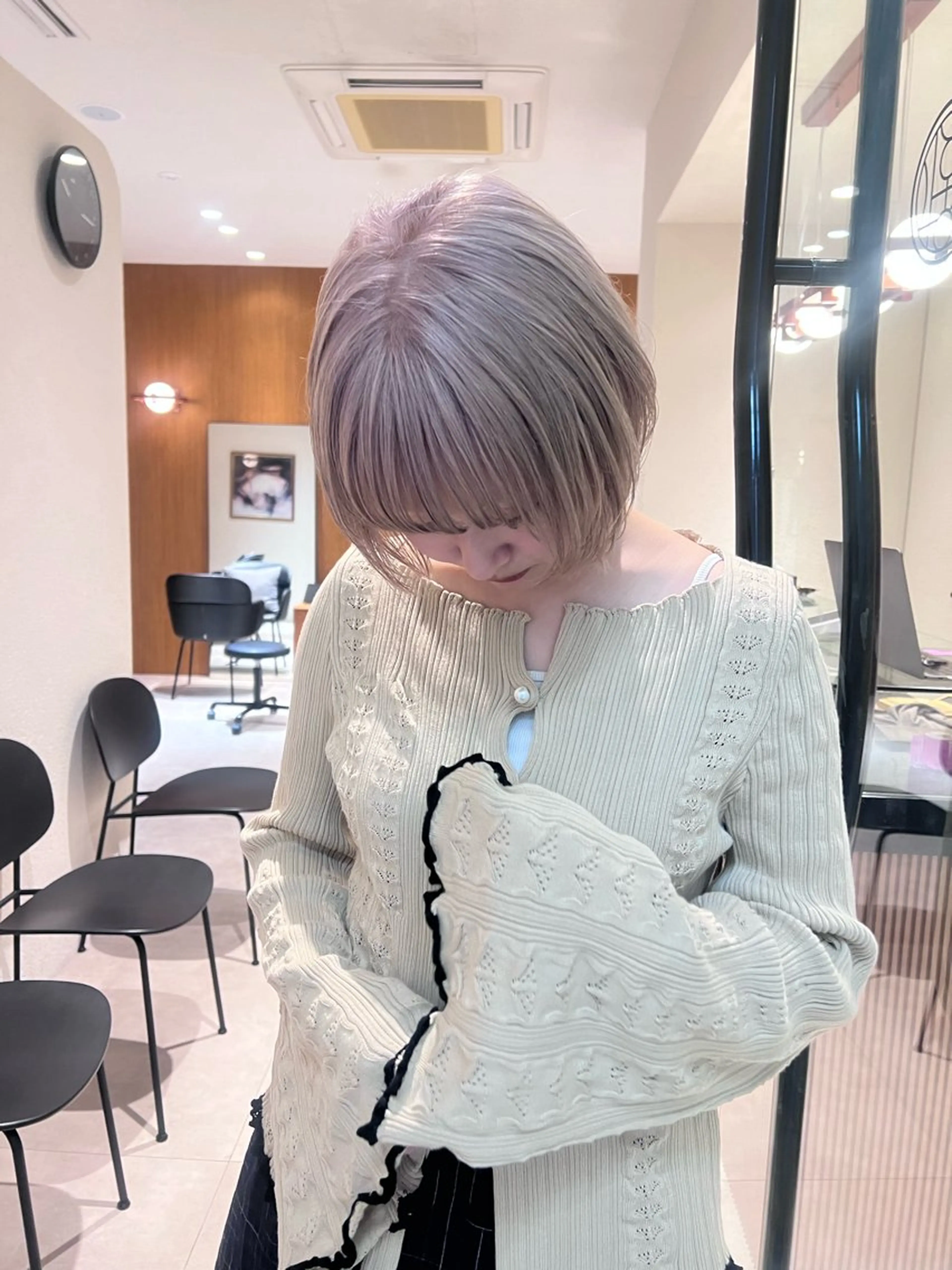 ショート ヘアカラー yiye aoyama所属・表参道yiye うららのヘアスタイル