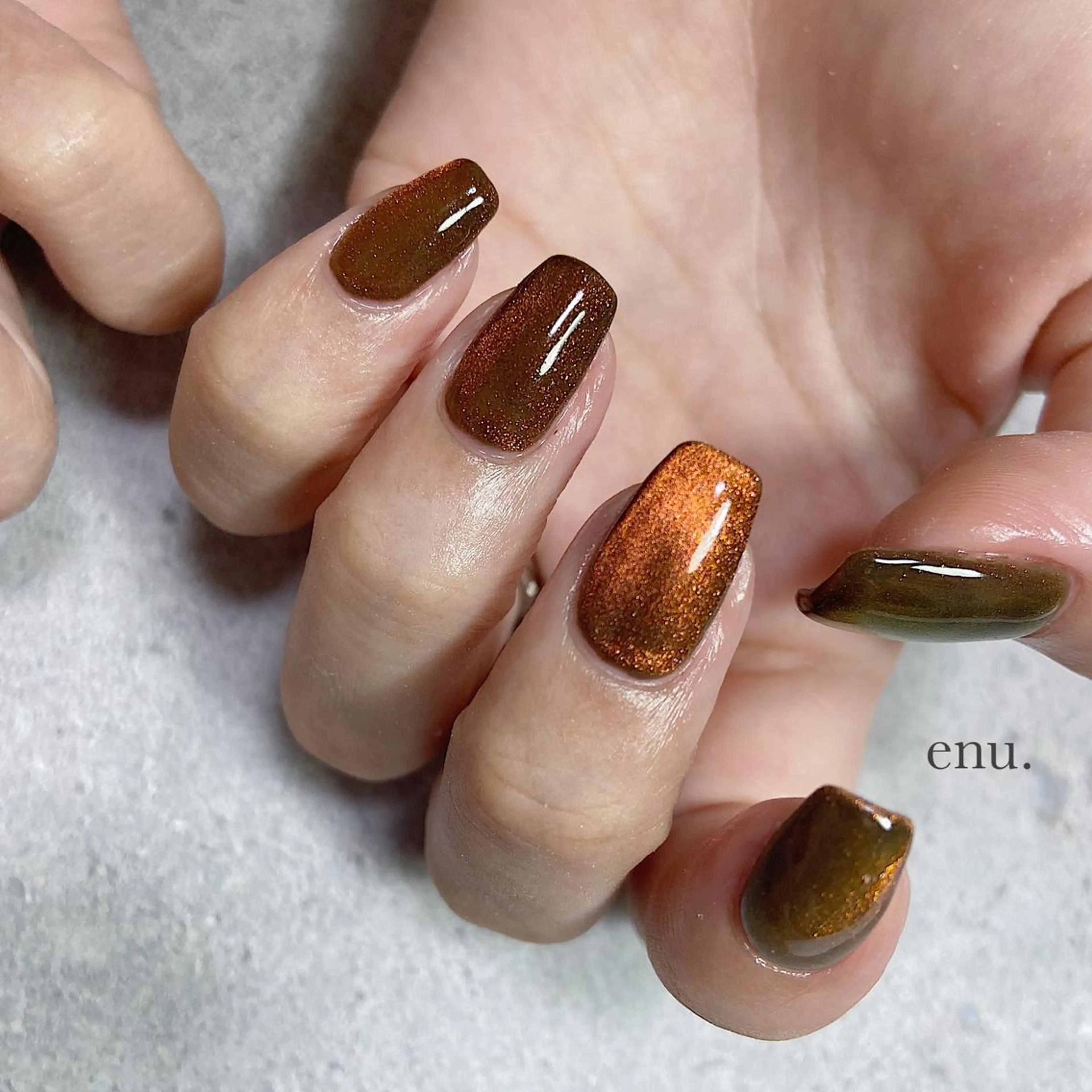 ネイル ハンドネイル enu. nanakoのネイルデザイン