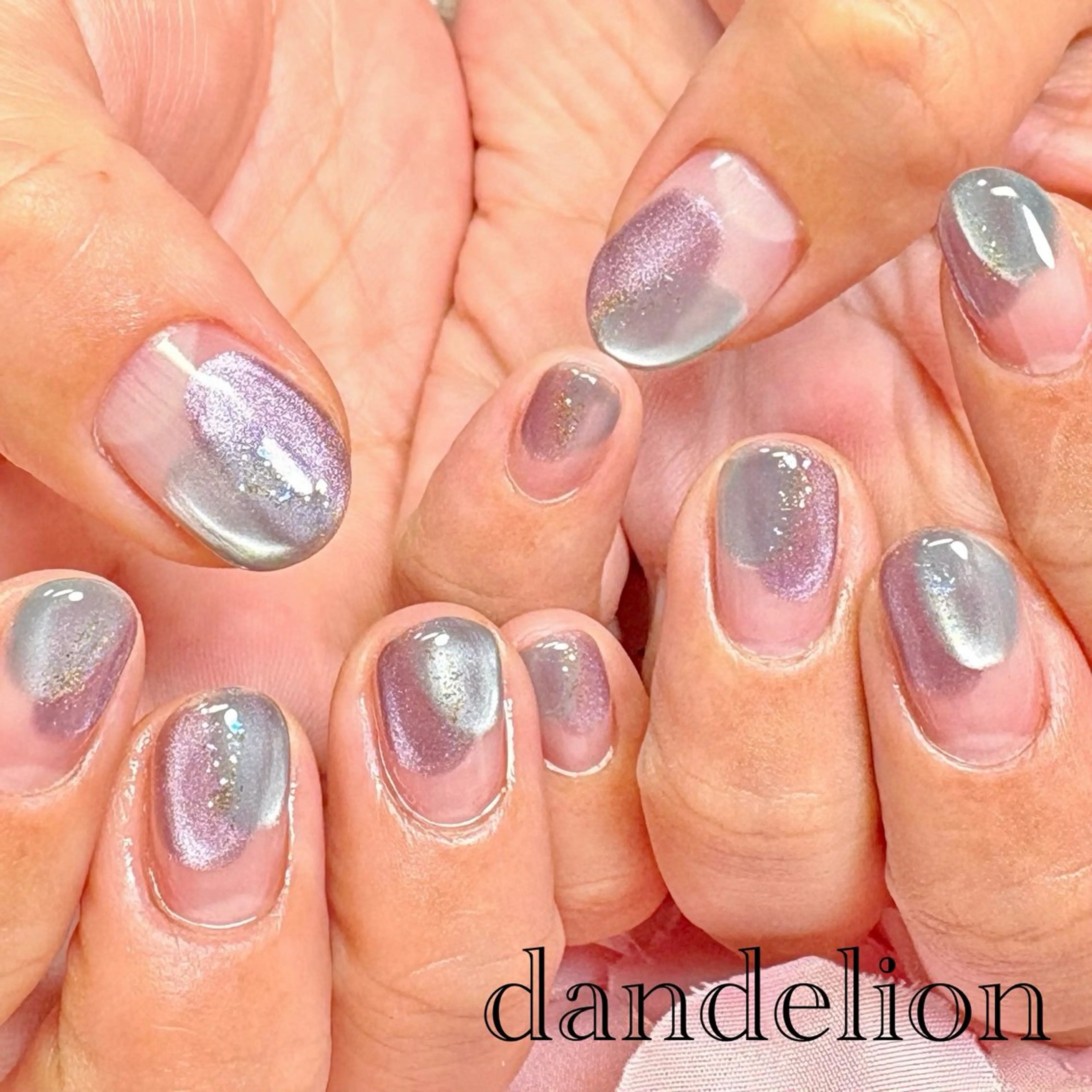 ネイル ハンドネイル ハンドケア dandelion ダンデライオンのネイルデザイン