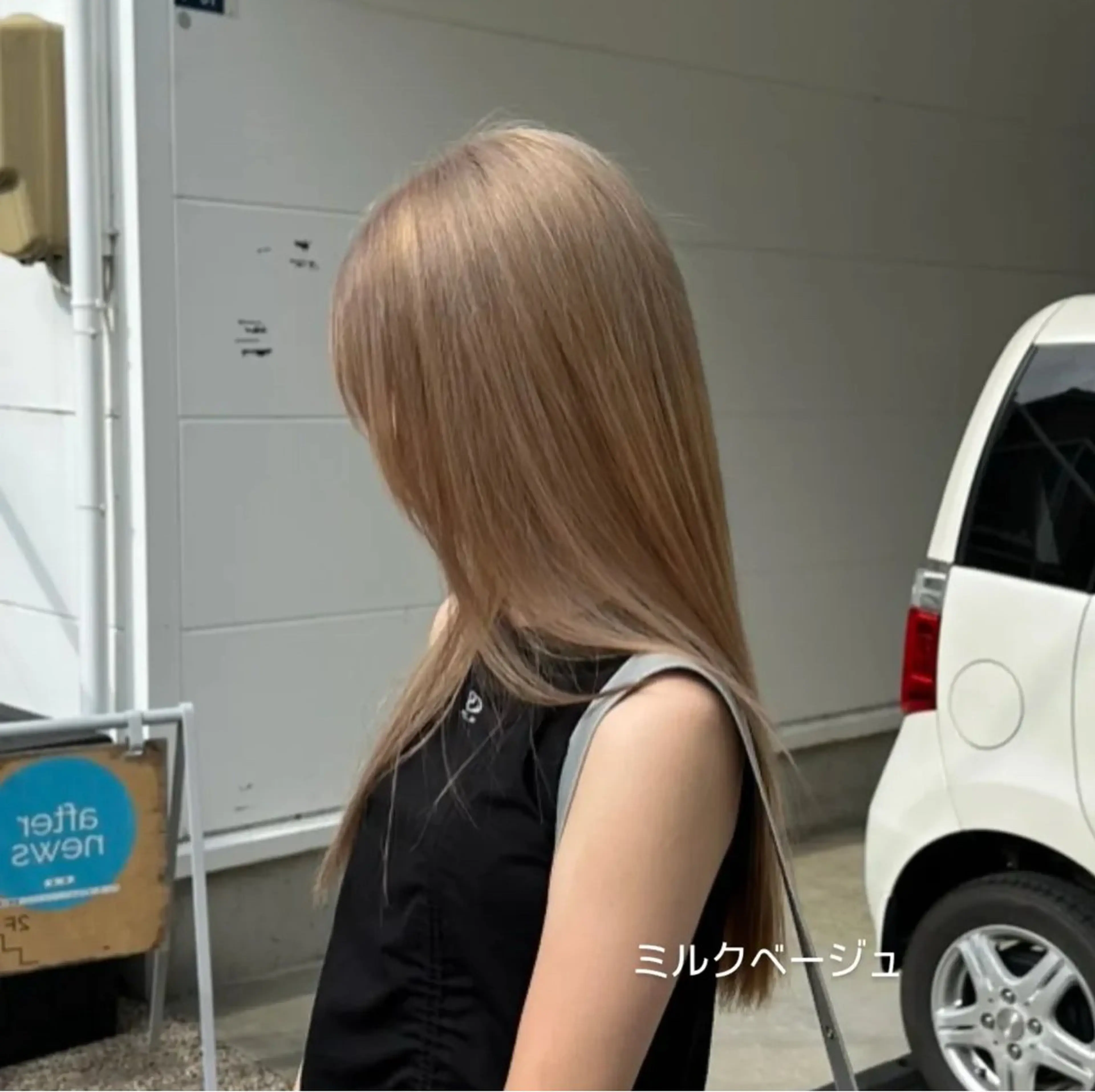 【1月限定🎀】ブリーチカラー(韓国式水トリートメント付)🦋の写真