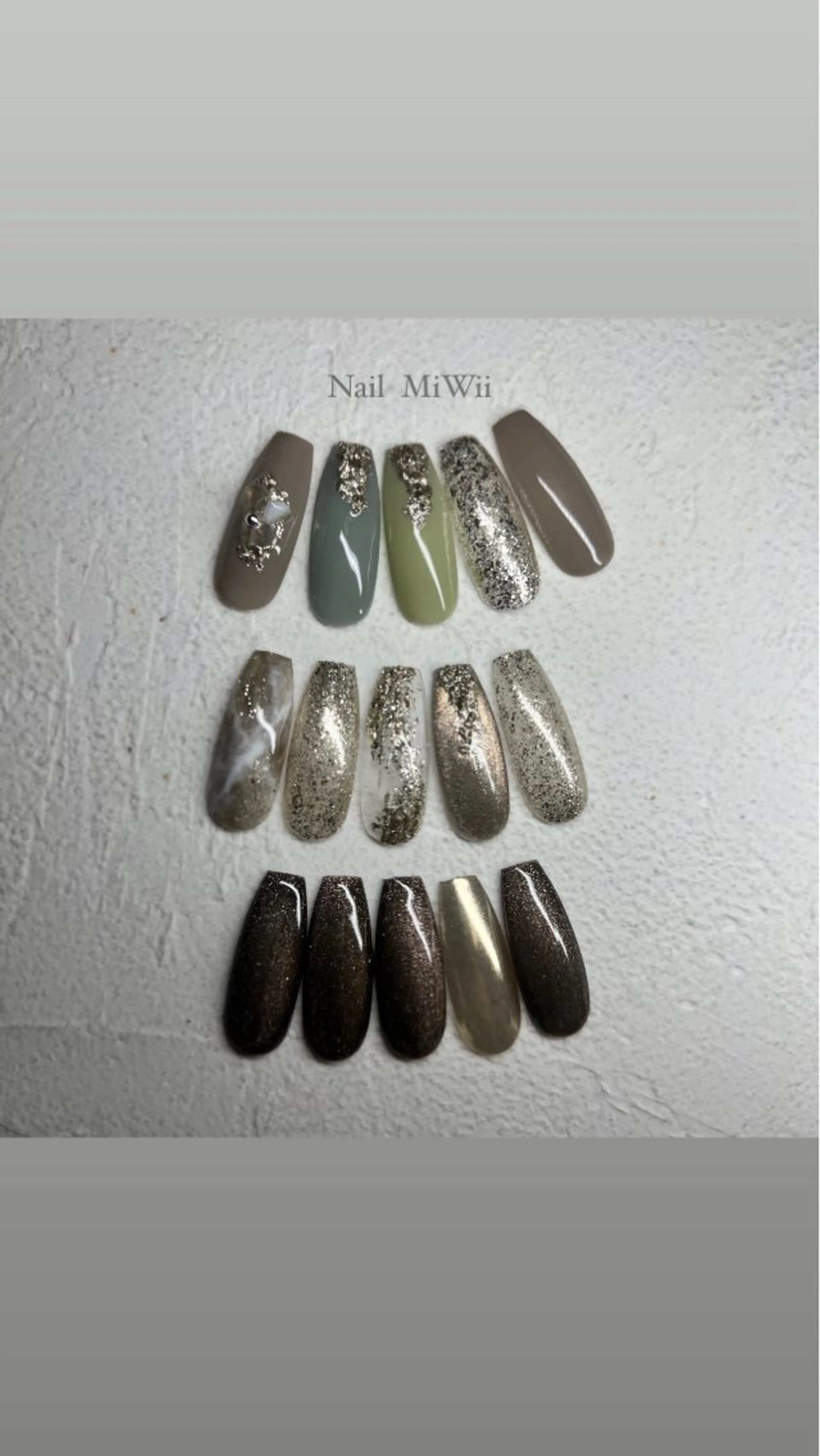 ネイル 𝐧𝐚𝐢𝐥 𝐌𝐢𝐖𝐢𝐢のネイルデザイン