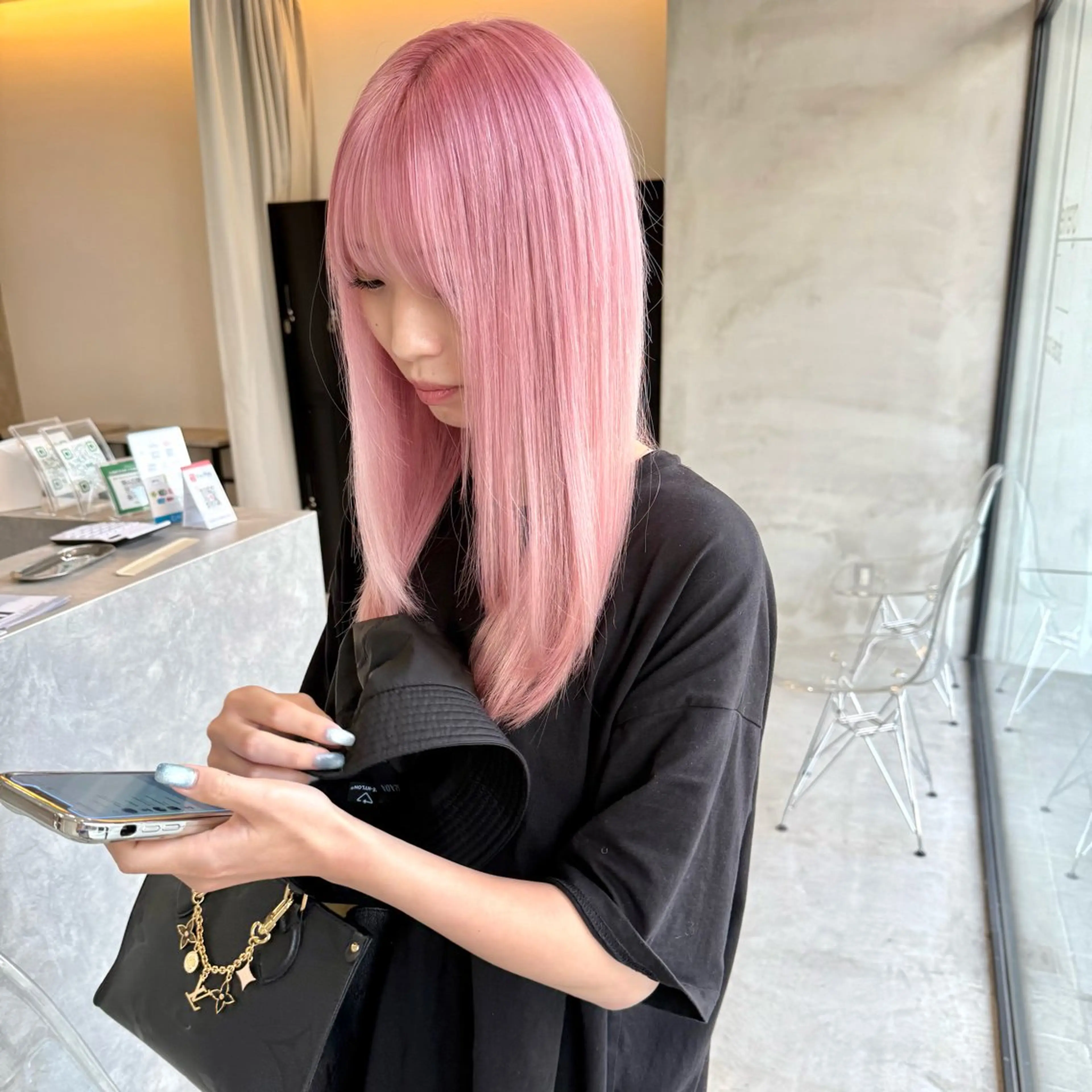 セミロング カラー カット ヘアカラー Agu hair rojet 松本桐店【アグ ヘアー ロジェット】所属・一ノ瀬 暁のヘアスタイル