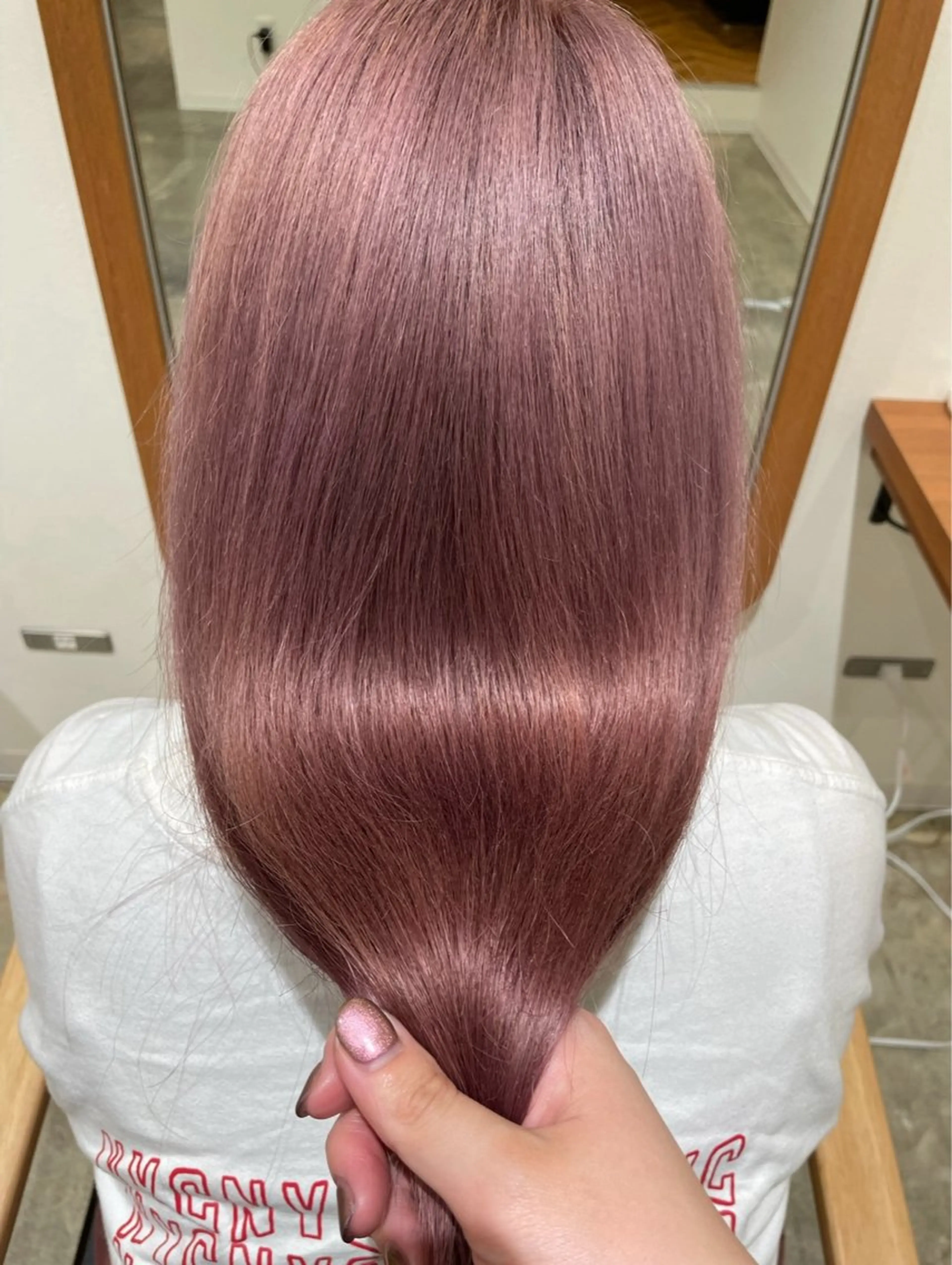 〻　minimo限定価格　〻　　　　　　　　　　　　ダブルカラー(ブリーチ1回)の写真