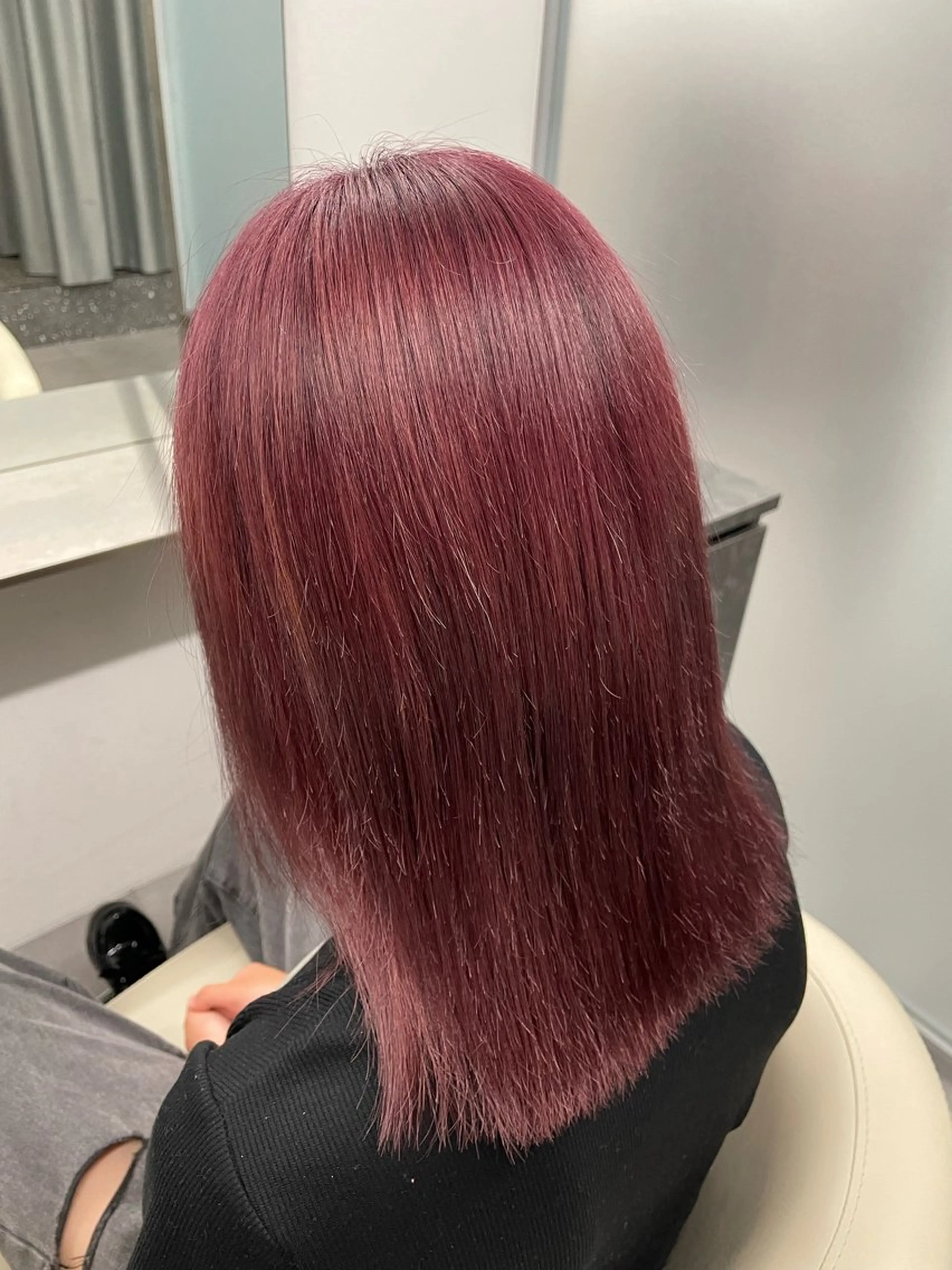 ミディアム カラー ふみや /バレイヤージュのヘアスタイル