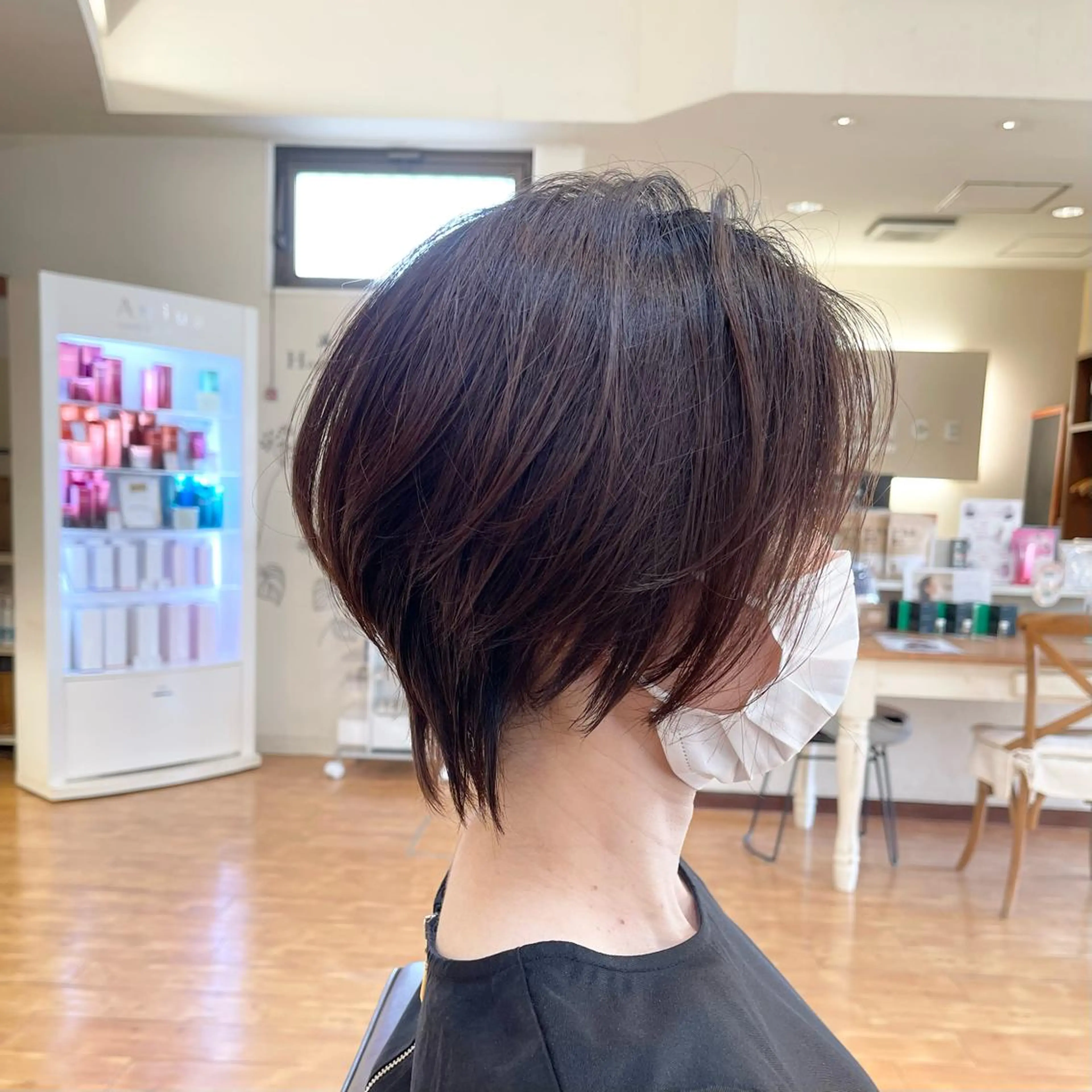 ショート ピンクラベンダー ショートヘア BALANCE ベル所属・髪質改善/縮毛矯正 小淵大輔のヘアスタイル