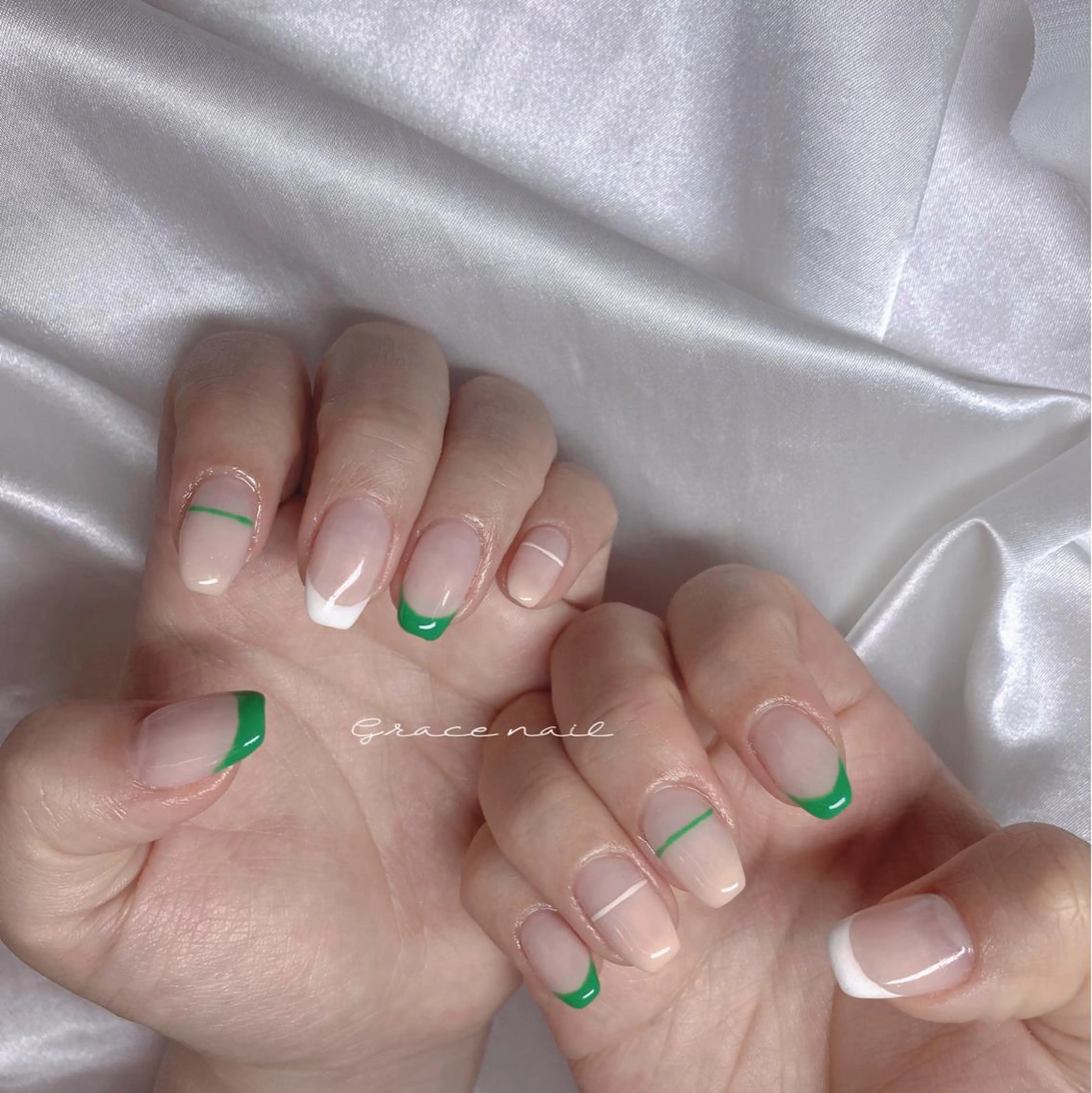 ネイル ハンドネイル ☆*｡Grace Nail｡*☆のネイルデザイン