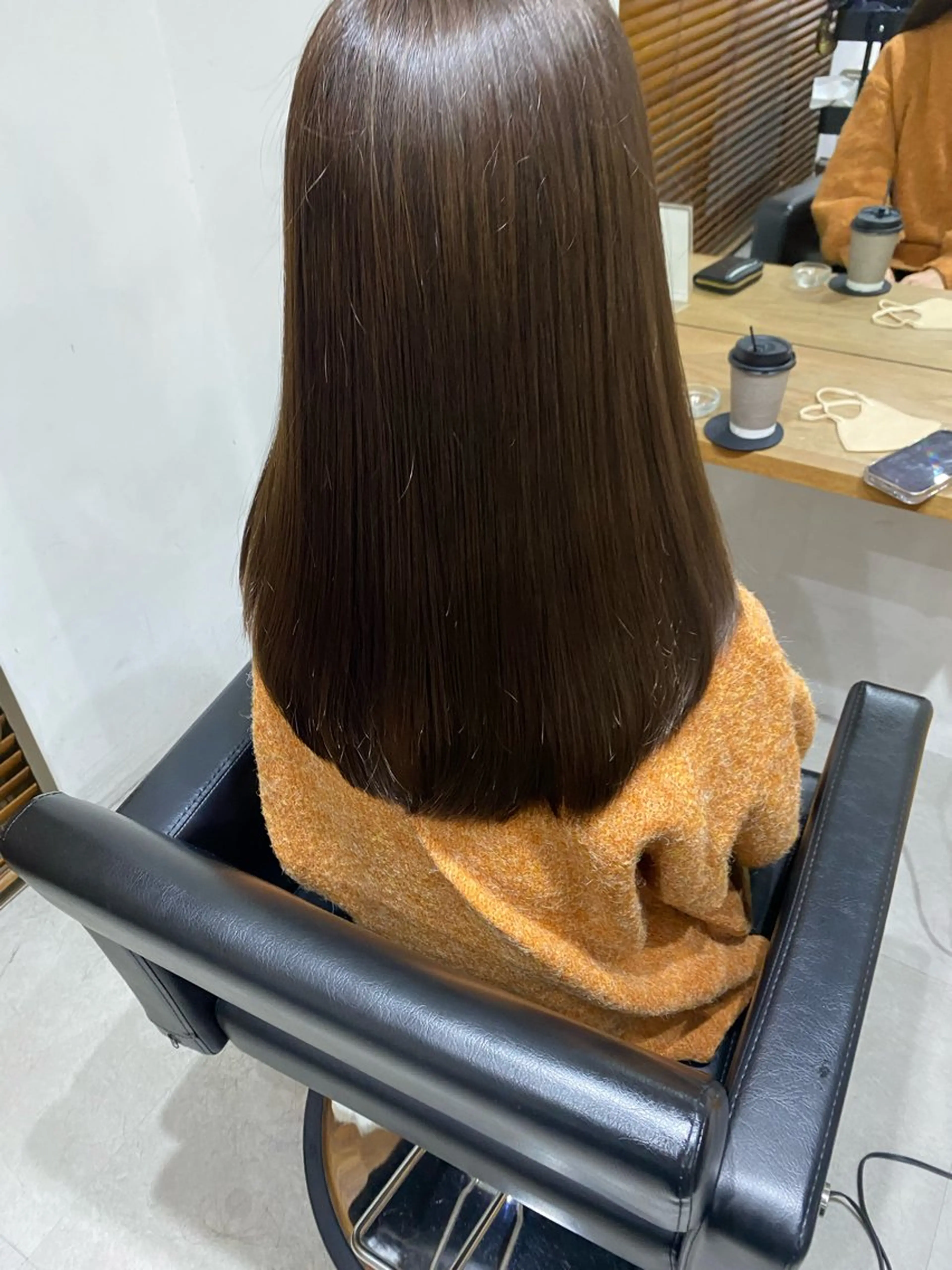 ロング 銀座⚜️【脱白髪染め 美髪矯正】トグチのヘアスタイル