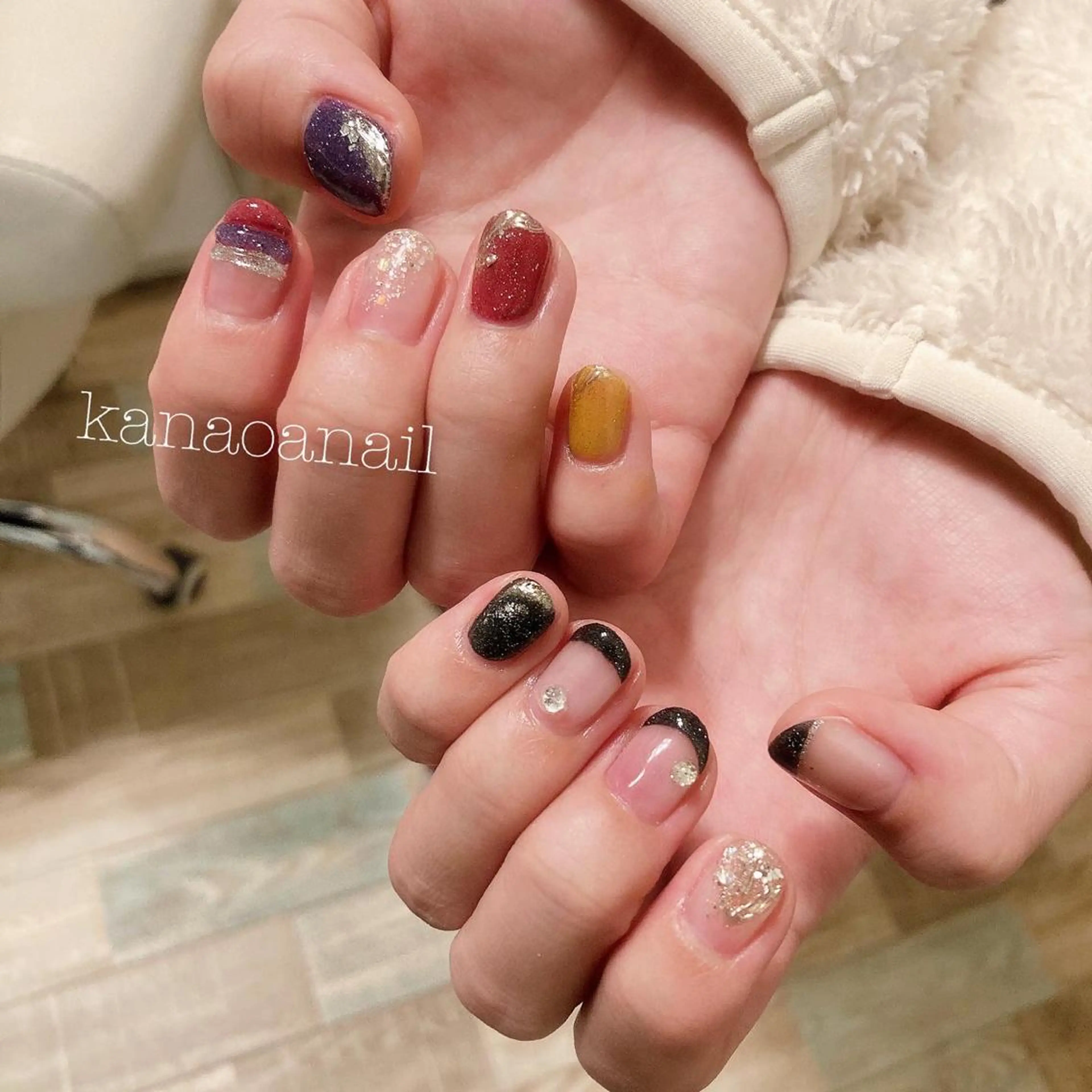 ネイル kanaoa nailのネイルデザイン