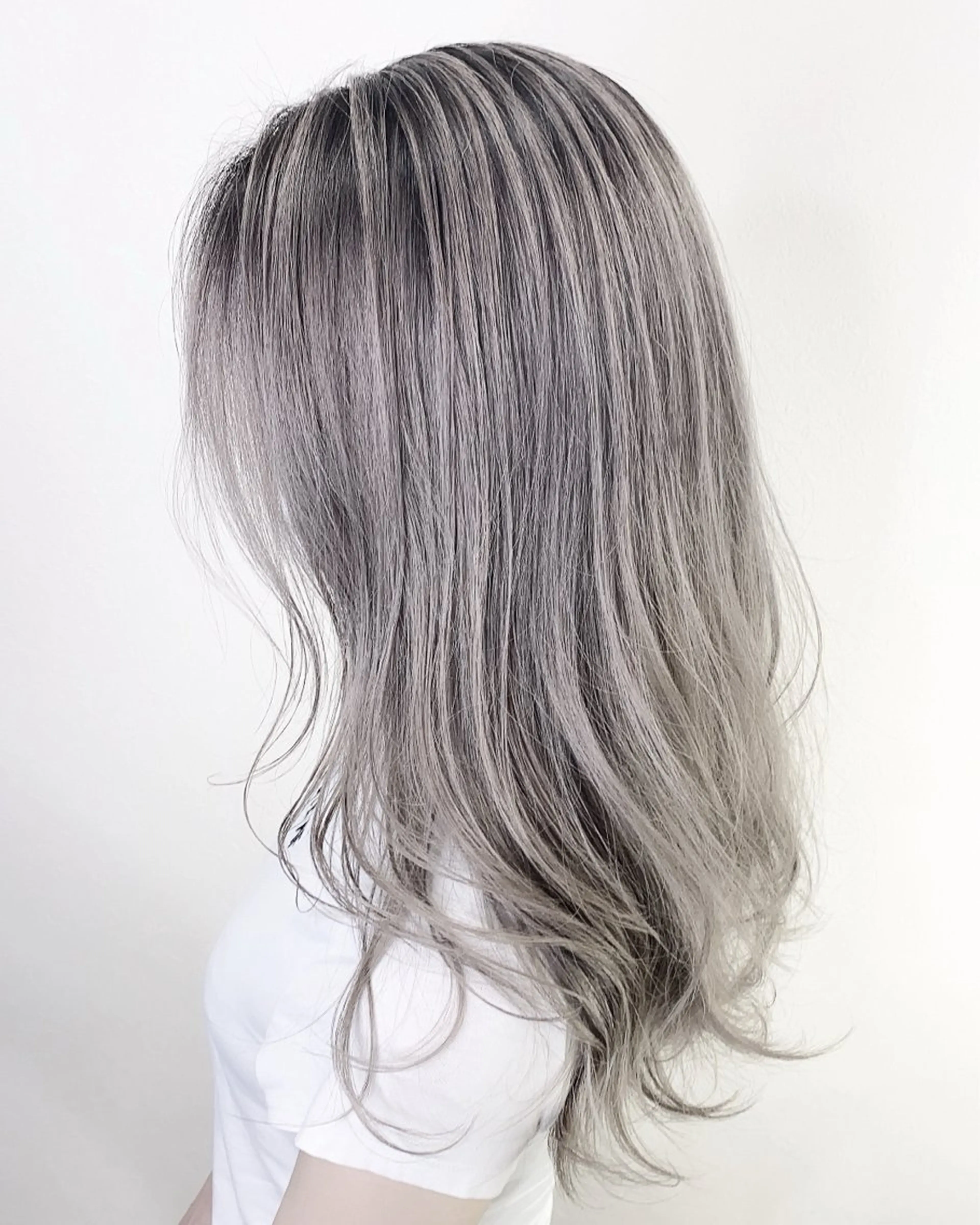 ロング カラー vifkrone所属・心斎橋ダブルカラー ⭐️カラー　タカヤマのヘアスタイル