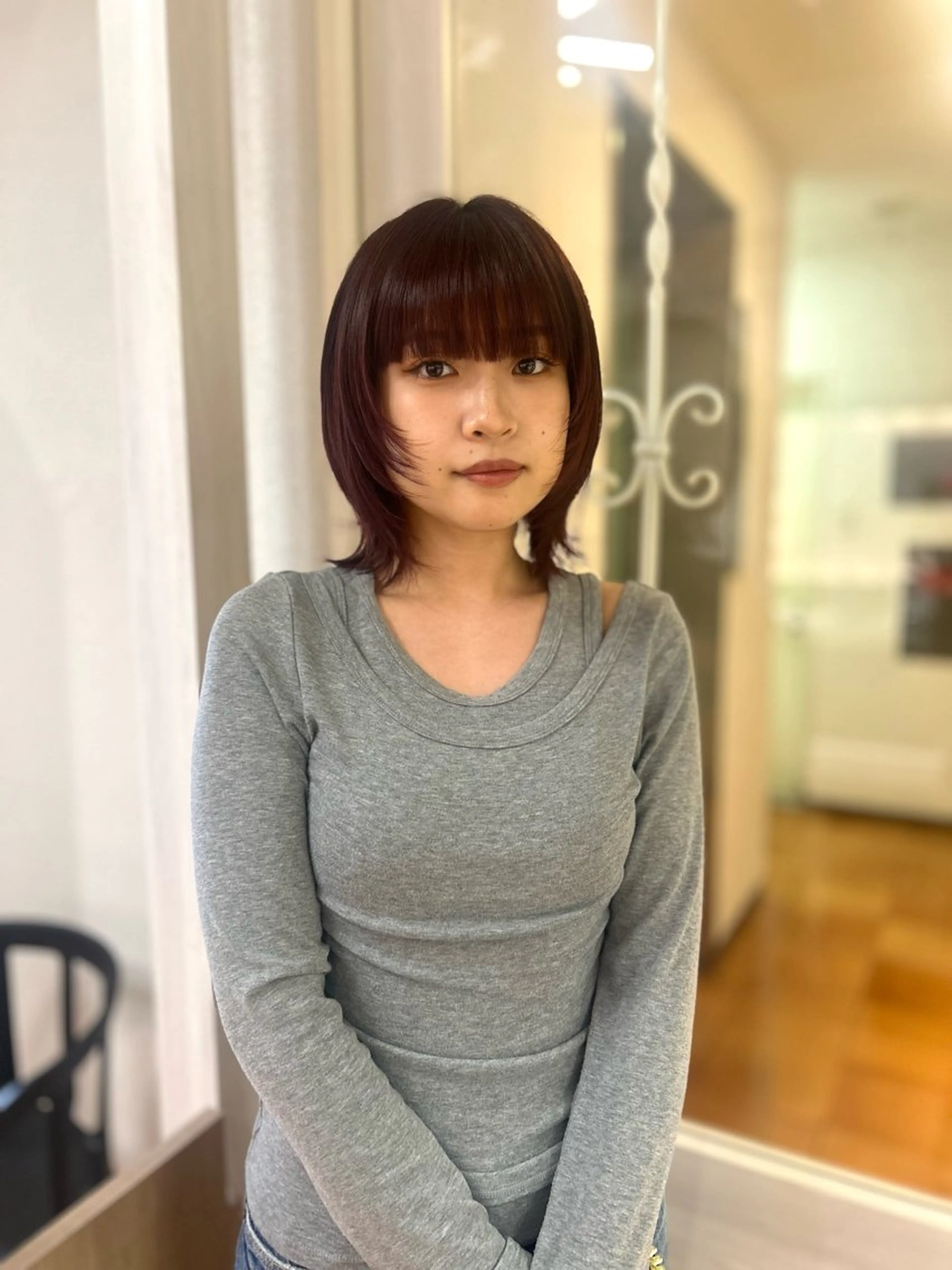 ショート カット ヘアカラー トリートメント CIEL 難波店所属・🎀透明感/レイヤ ー/Kotona🎀のヘアスタイル