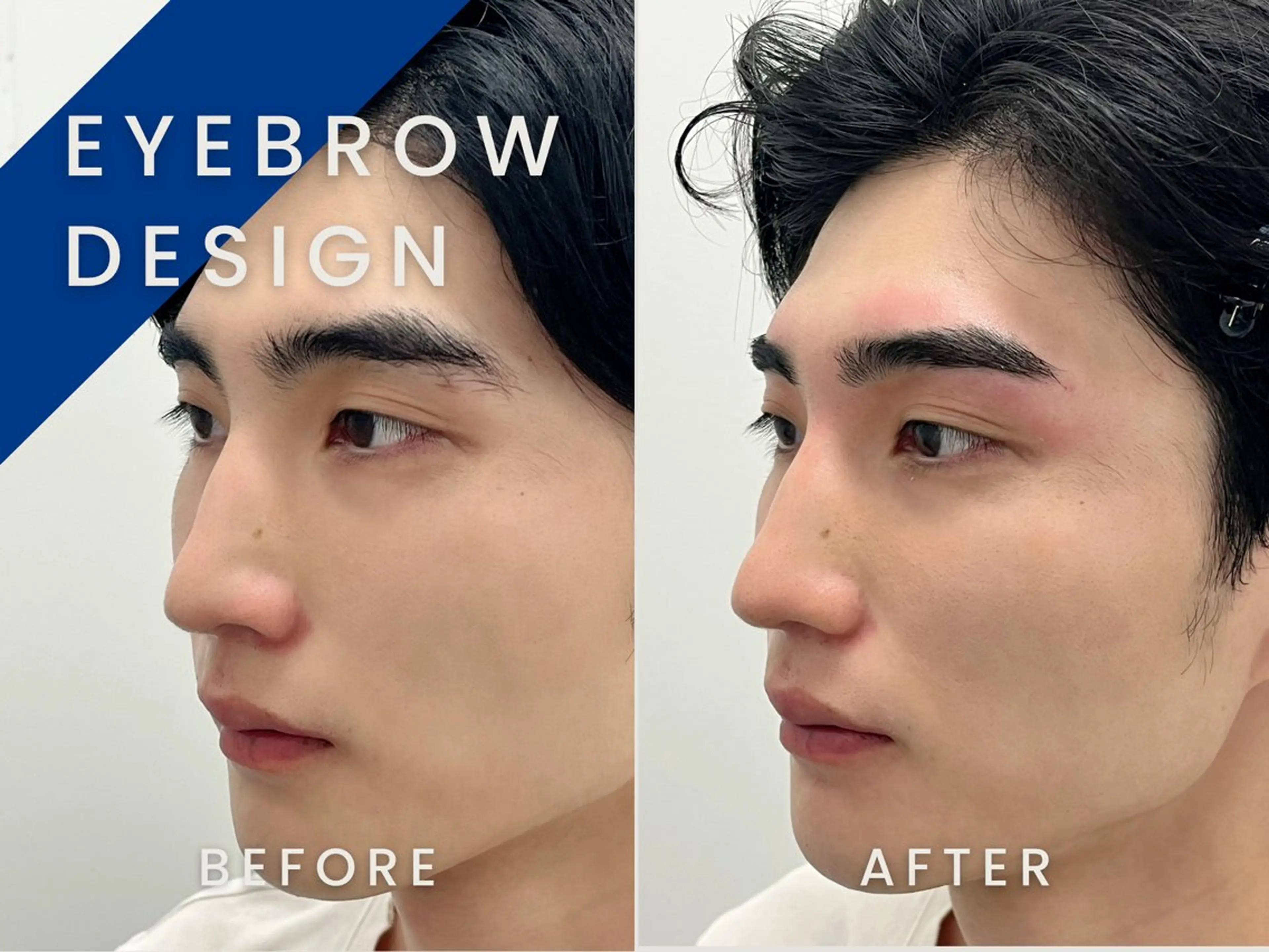 メンズ アイブロウ ワックス脱毛 その他(アイブロウ) M DIALILY 加納達也の眉毛・アイブロウイメージ