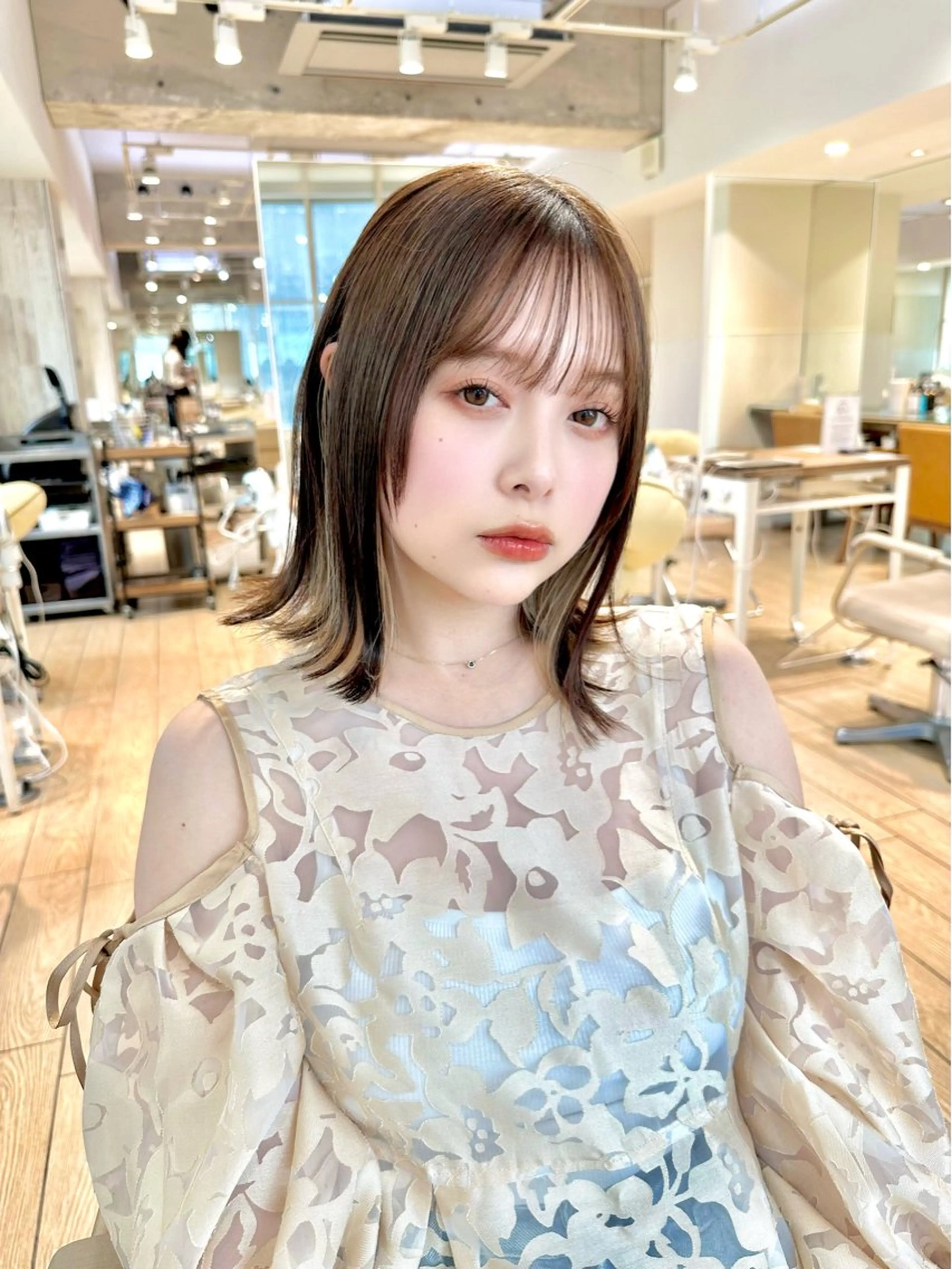 ミディアム カット トリートメント 市原 大翼のヘアスタイル